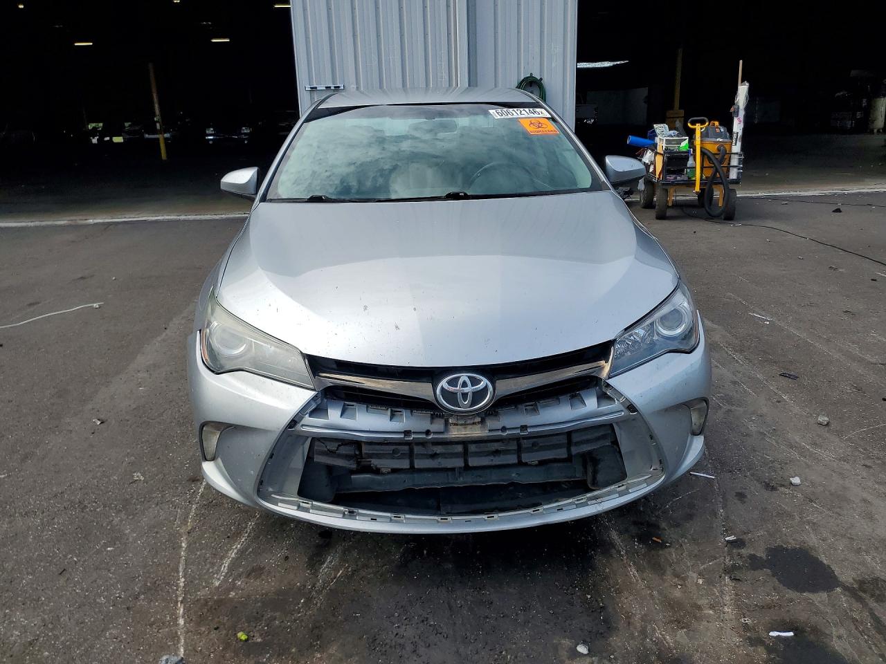 2015 Toyota Camry Se Silver vin: 4T1BF1FK9FU058319