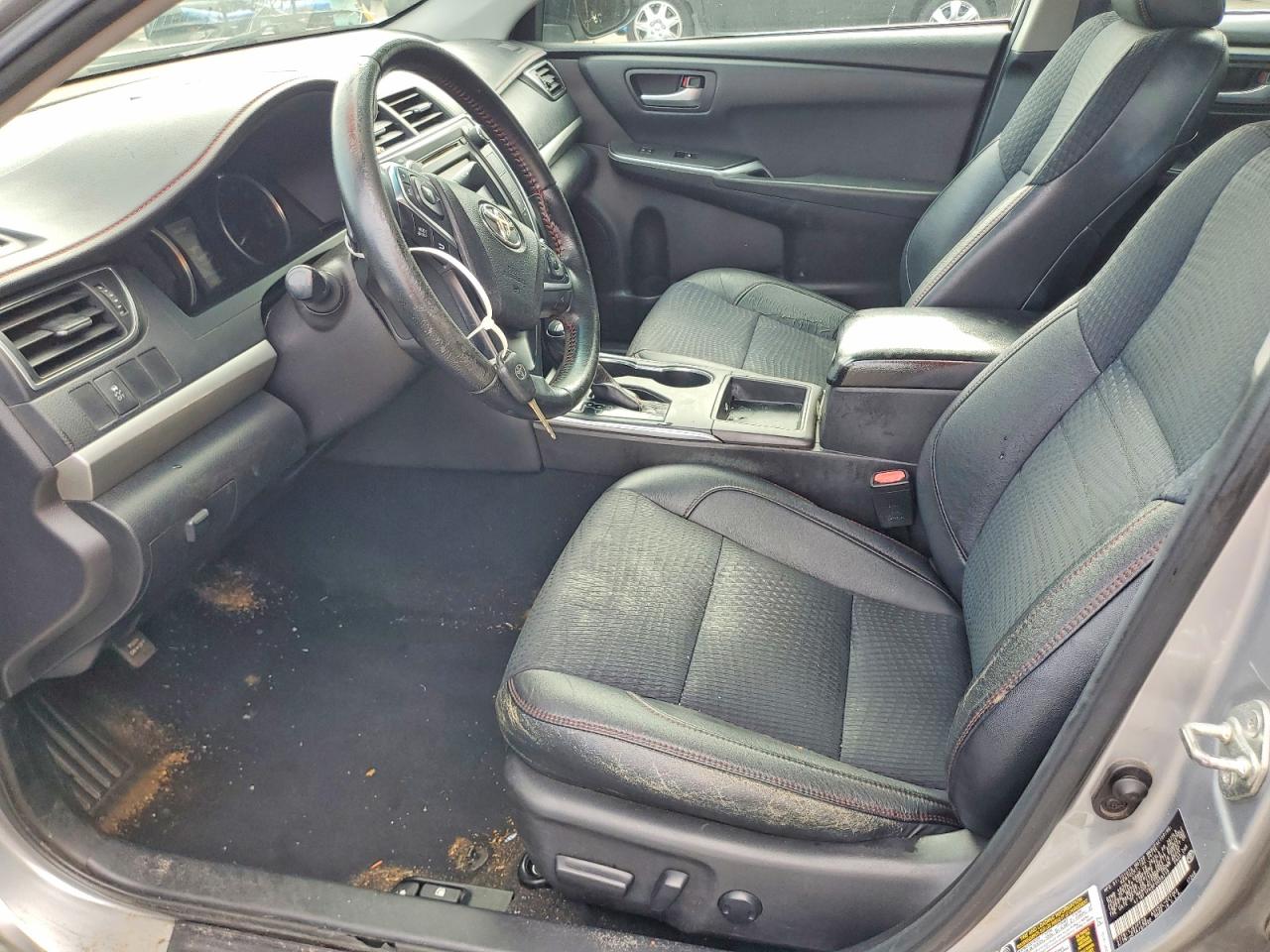 2015 Toyota Camry Se Silver vin: 4T1BF1FK9FU058319