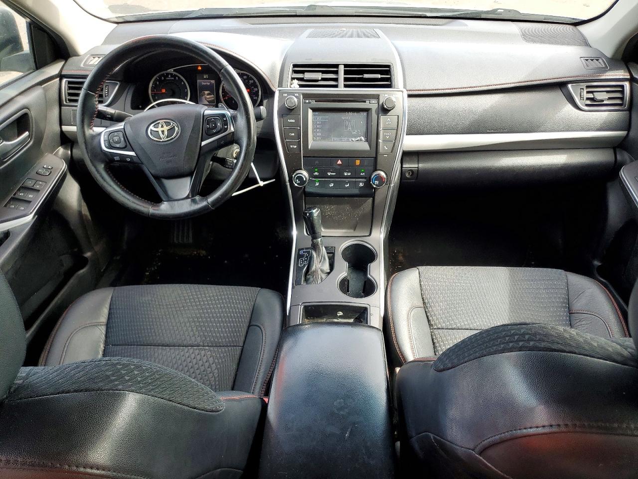 2015 Toyota Camry Se Silver vin: 4T1BF1FK9FU058319