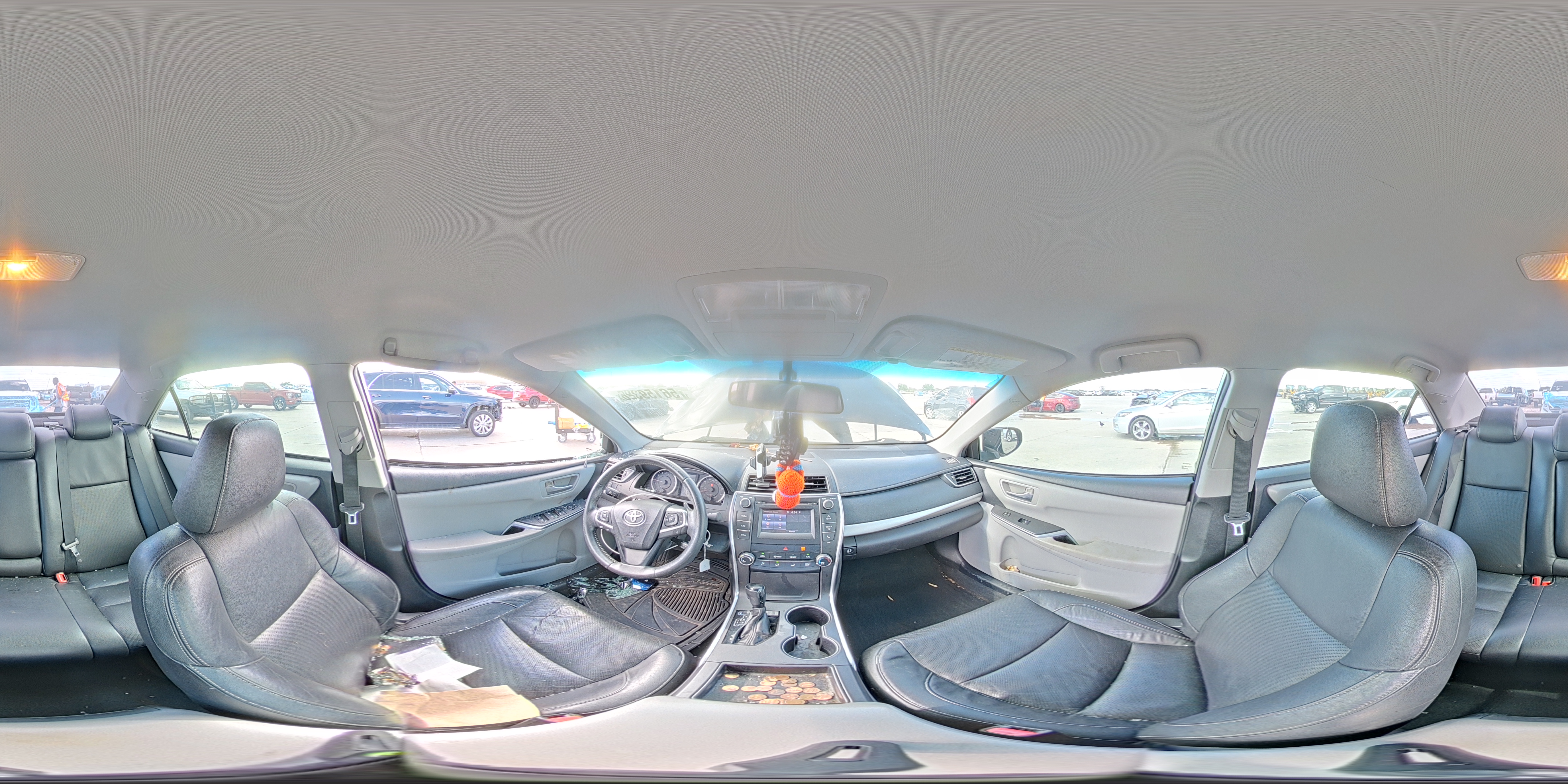 2015 Toyota Camry Se Black vin: 4T1BF1FK9FU059678