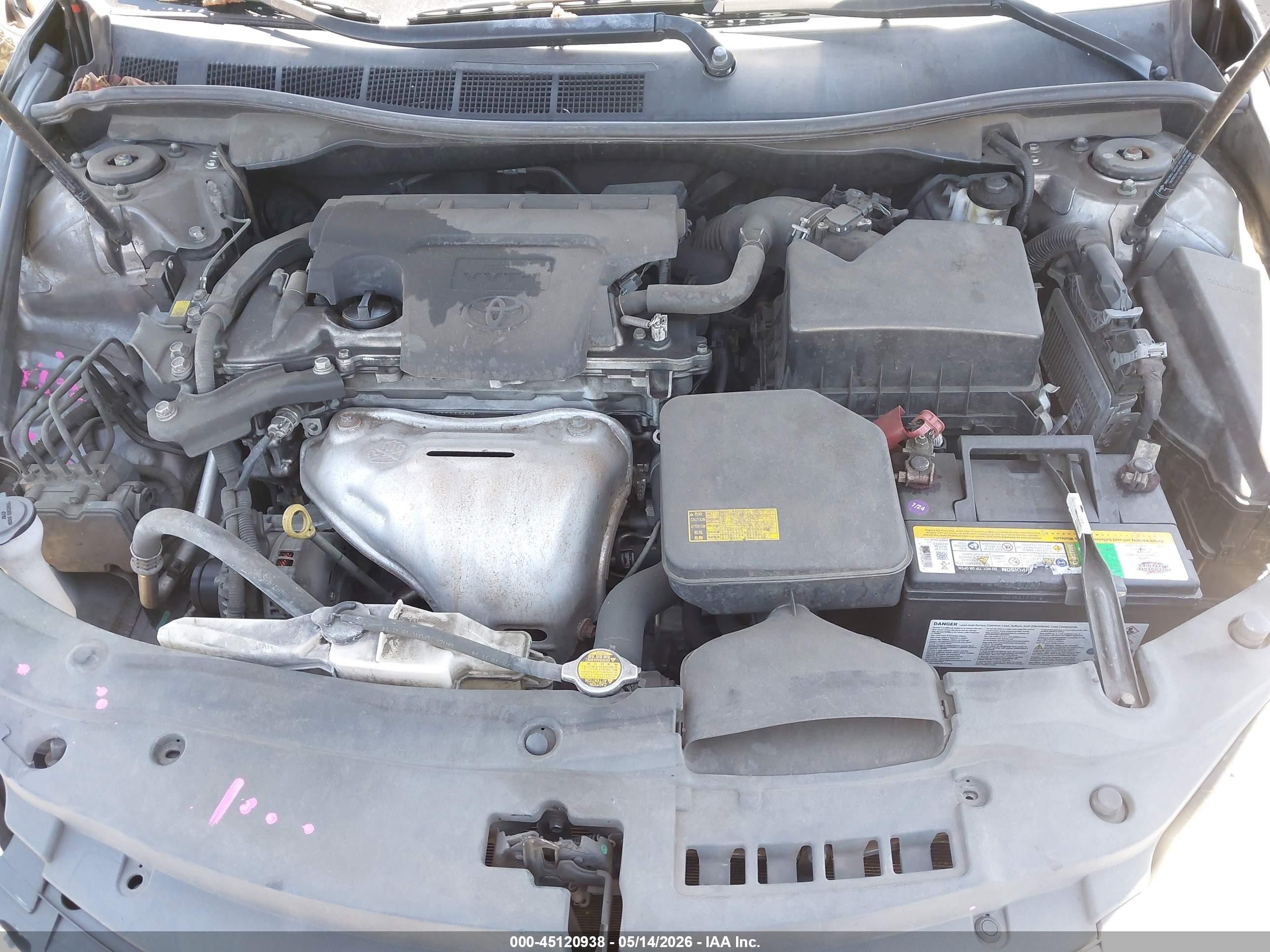2015 Toyota Camry Le Gray vin: 4T1BF1FK9FU072978