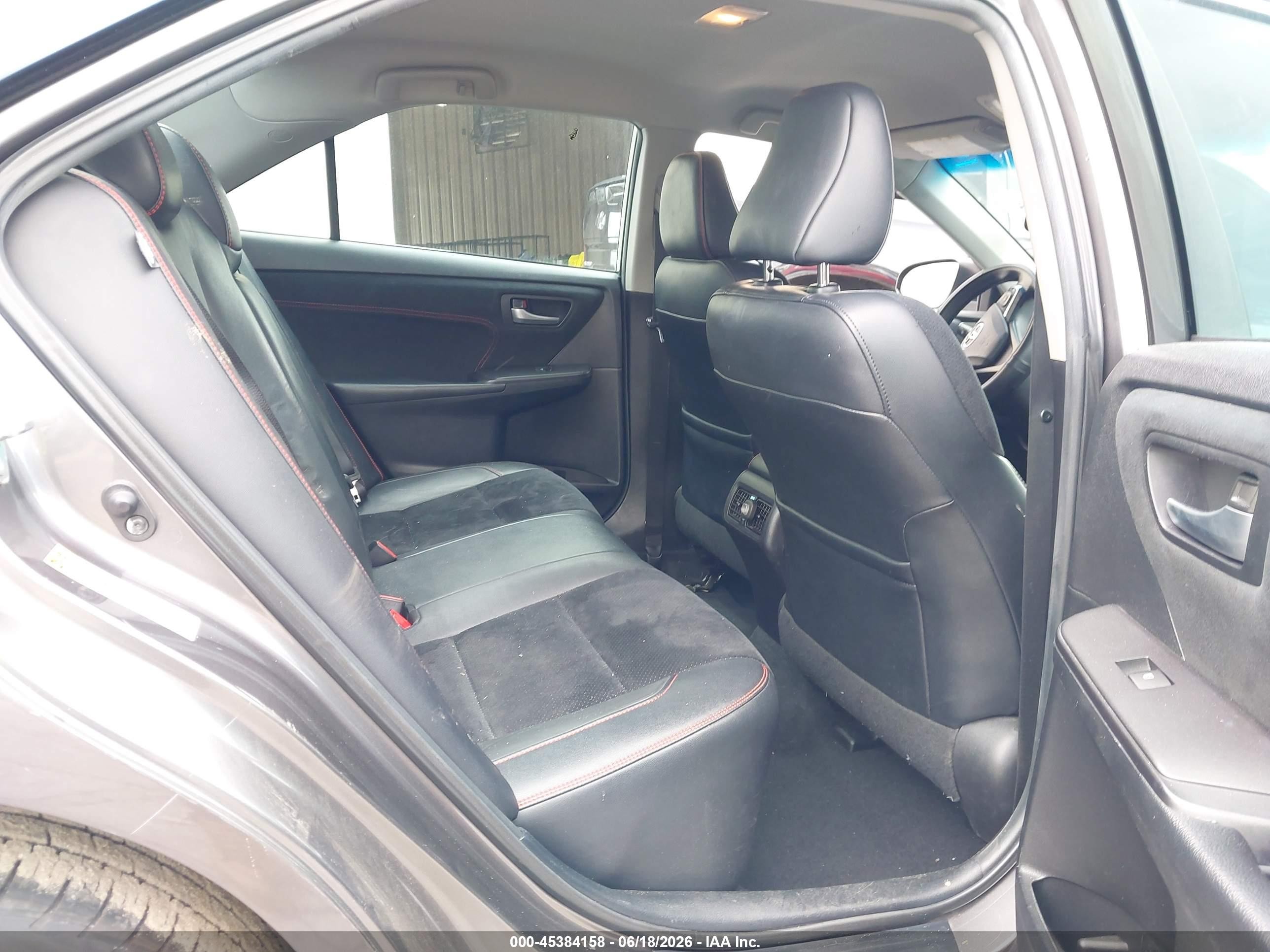 2015 Toyota Camry Xse Gray vin: 4T1BF1FK9FU073452