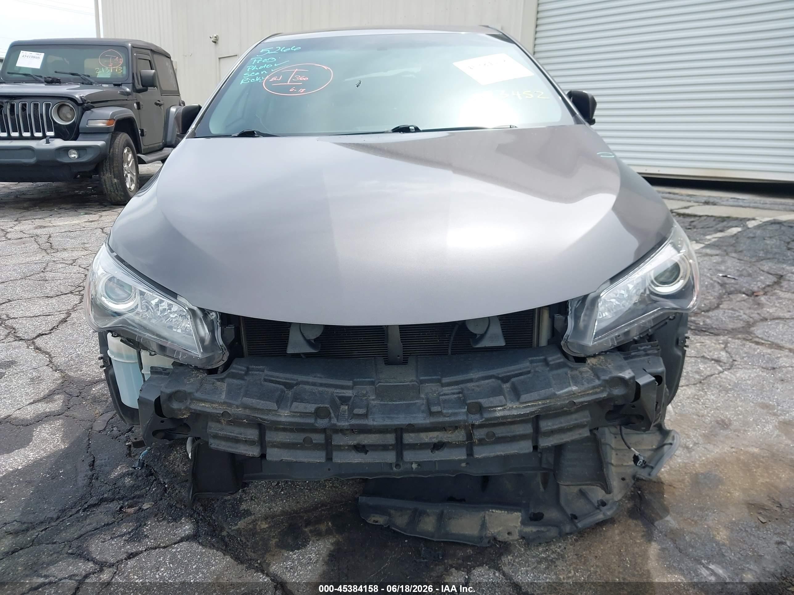 2015 Toyota Camry Xse Gray vin: 4T1BF1FK9FU073452