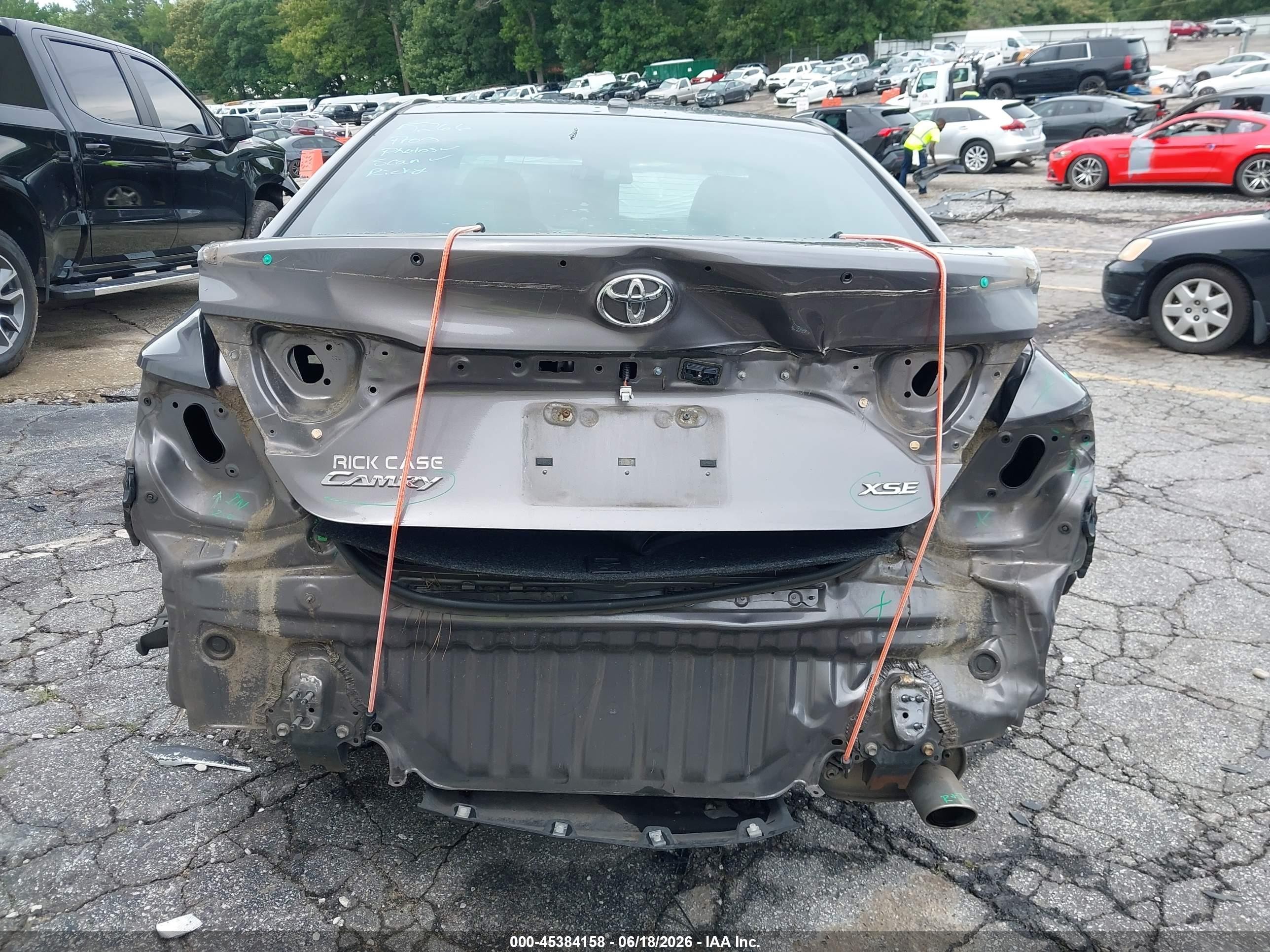 2015 Toyota Camry Xse Gray vin: 4T1BF1FK9FU073452