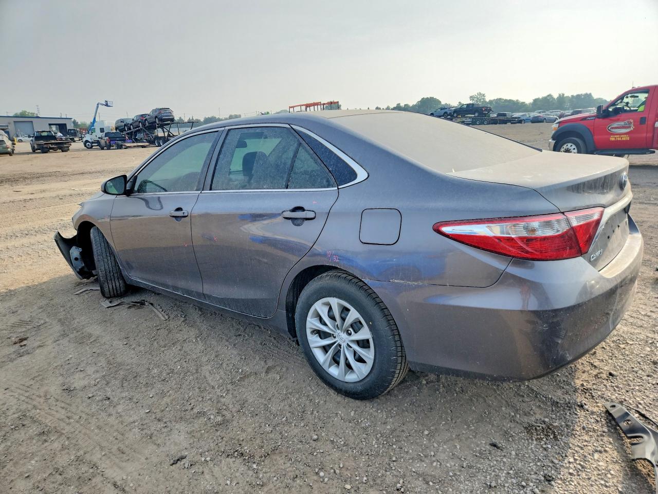 2015 Toyota Camry Le Gray vin: 4T1BF1FK9FU086010