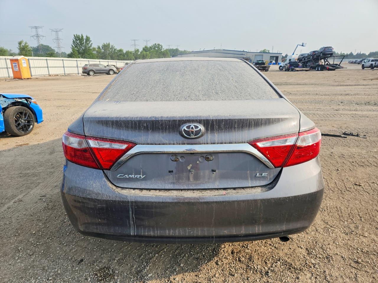 2015 Toyota Camry Le Gray vin: 4T1BF1FK9FU086010