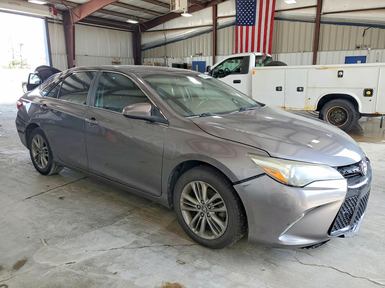 2015 Toyota Camry Se Gray vin: 4T1BF1FK9FU089506