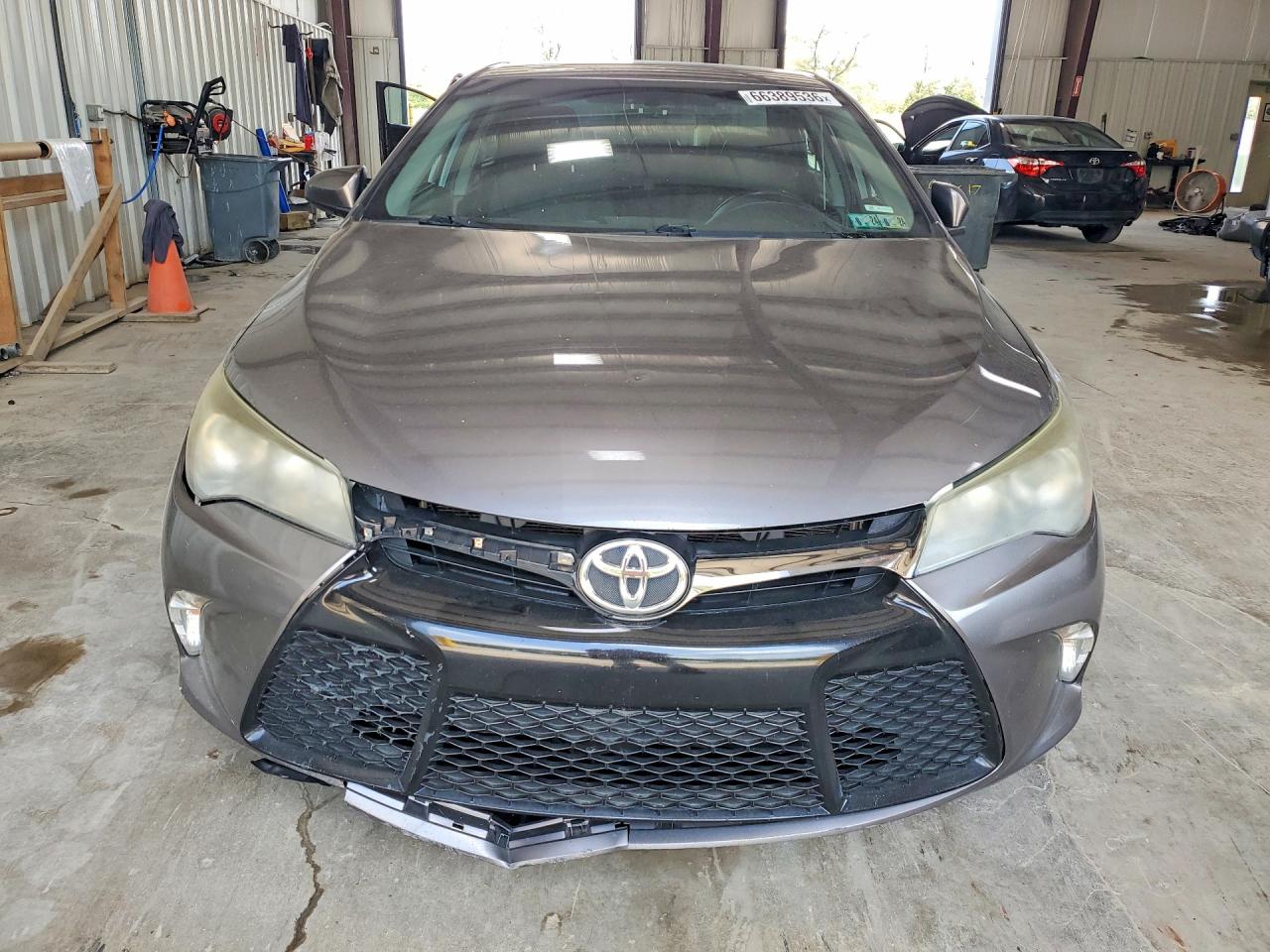 2015 Toyota Camry Se Gray vin: 4T1BF1FK9FU089506