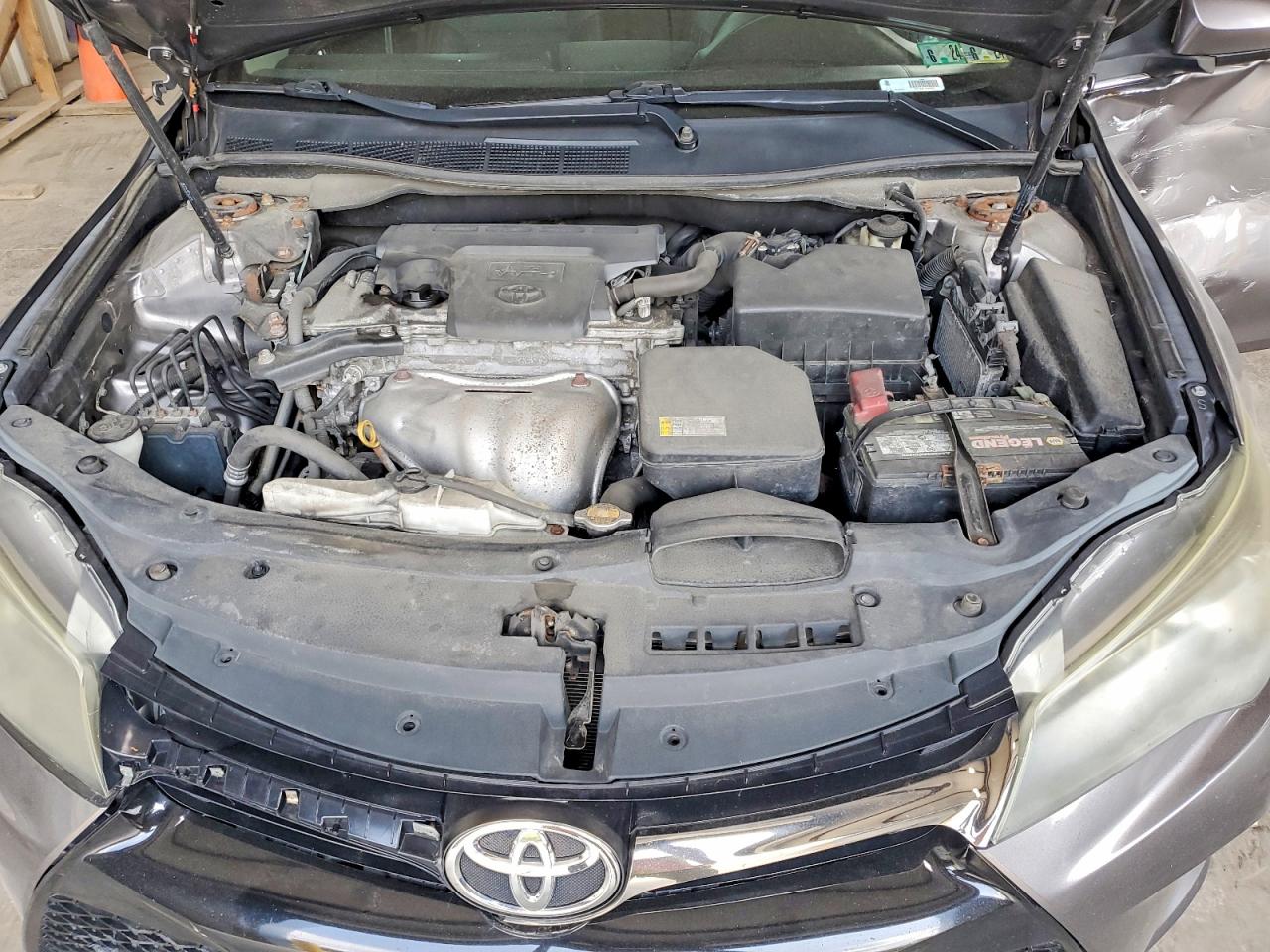 2015 Toyota Camry Se Gray vin: 4T1BF1FK9FU089506
