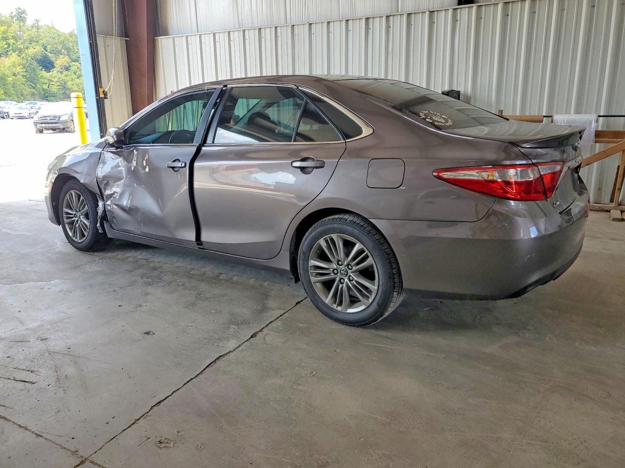 2015 Toyota Camry Se Gray vin: 4T1BF1FK9FU089506