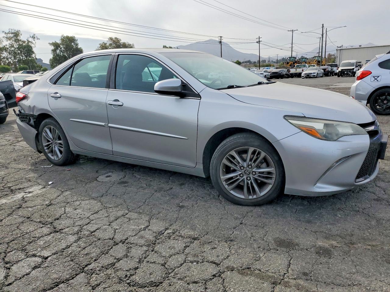 2015 Toyota Camry Se Silver vin: 4T1BF1FK9FU108152
