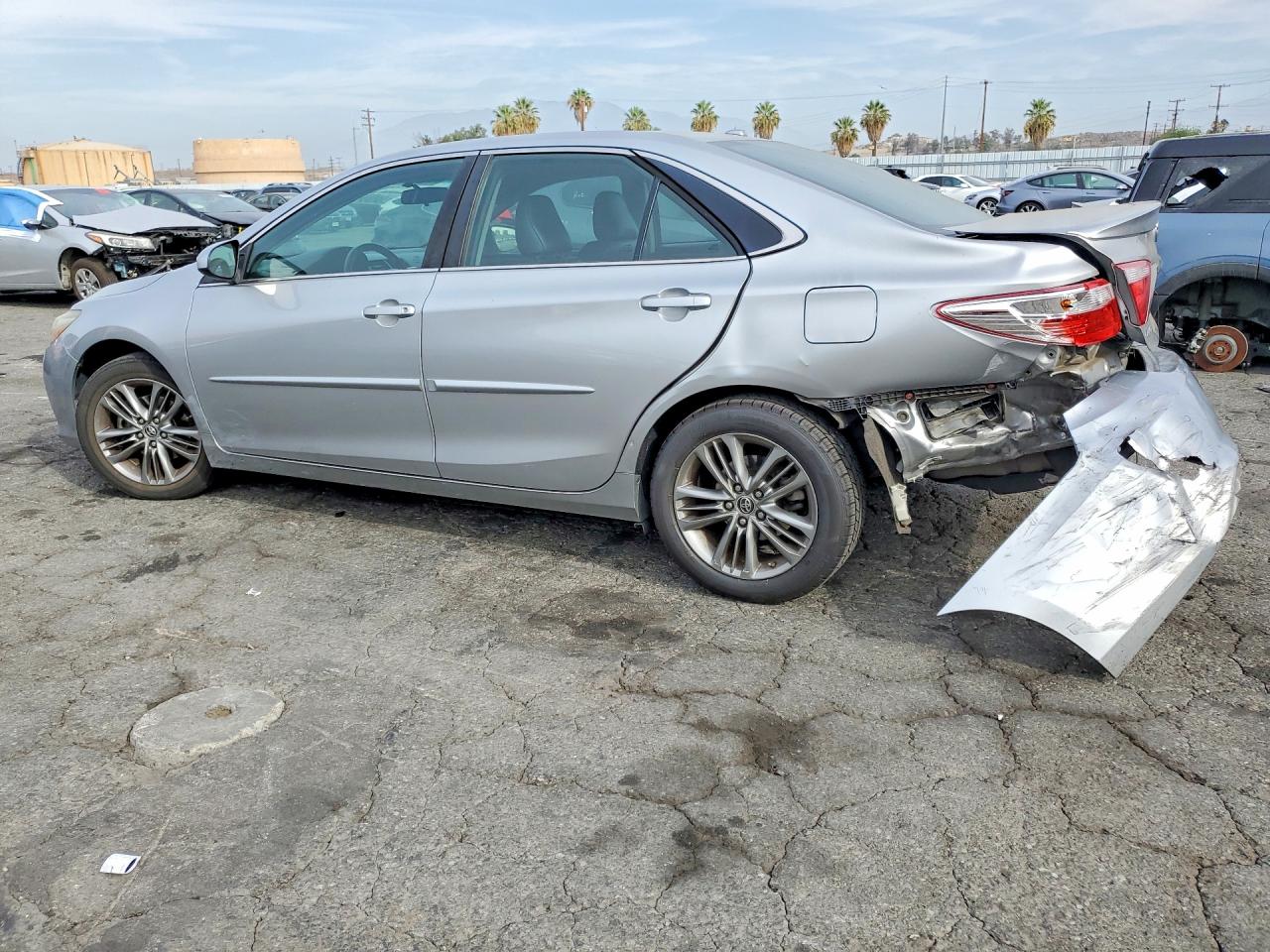 2015 Toyota Camry Se Silver vin: 4T1BF1FK9FU108152