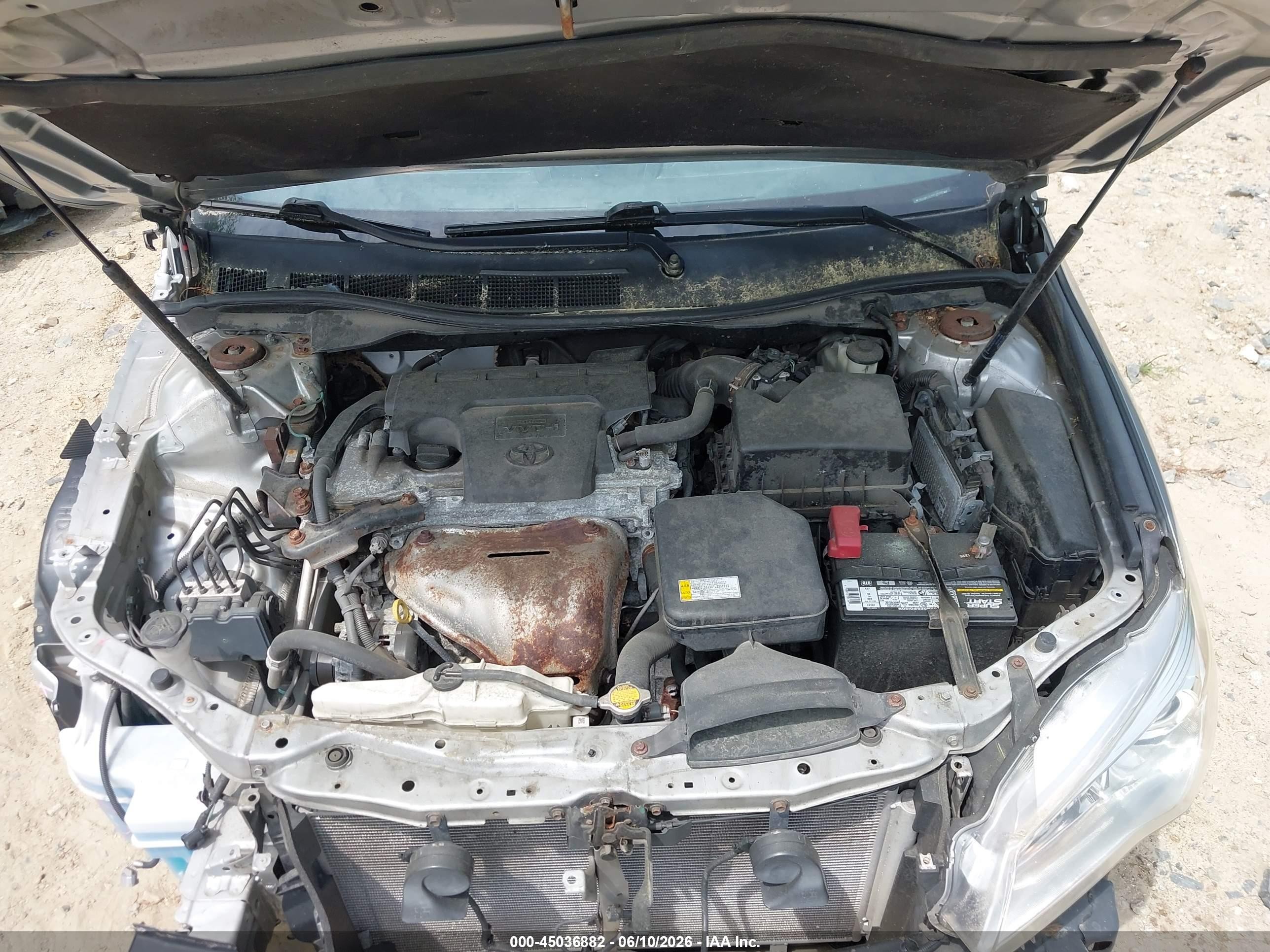2015 Toyota Camry Le Silver vin: 4T1BF1FK9FU109222