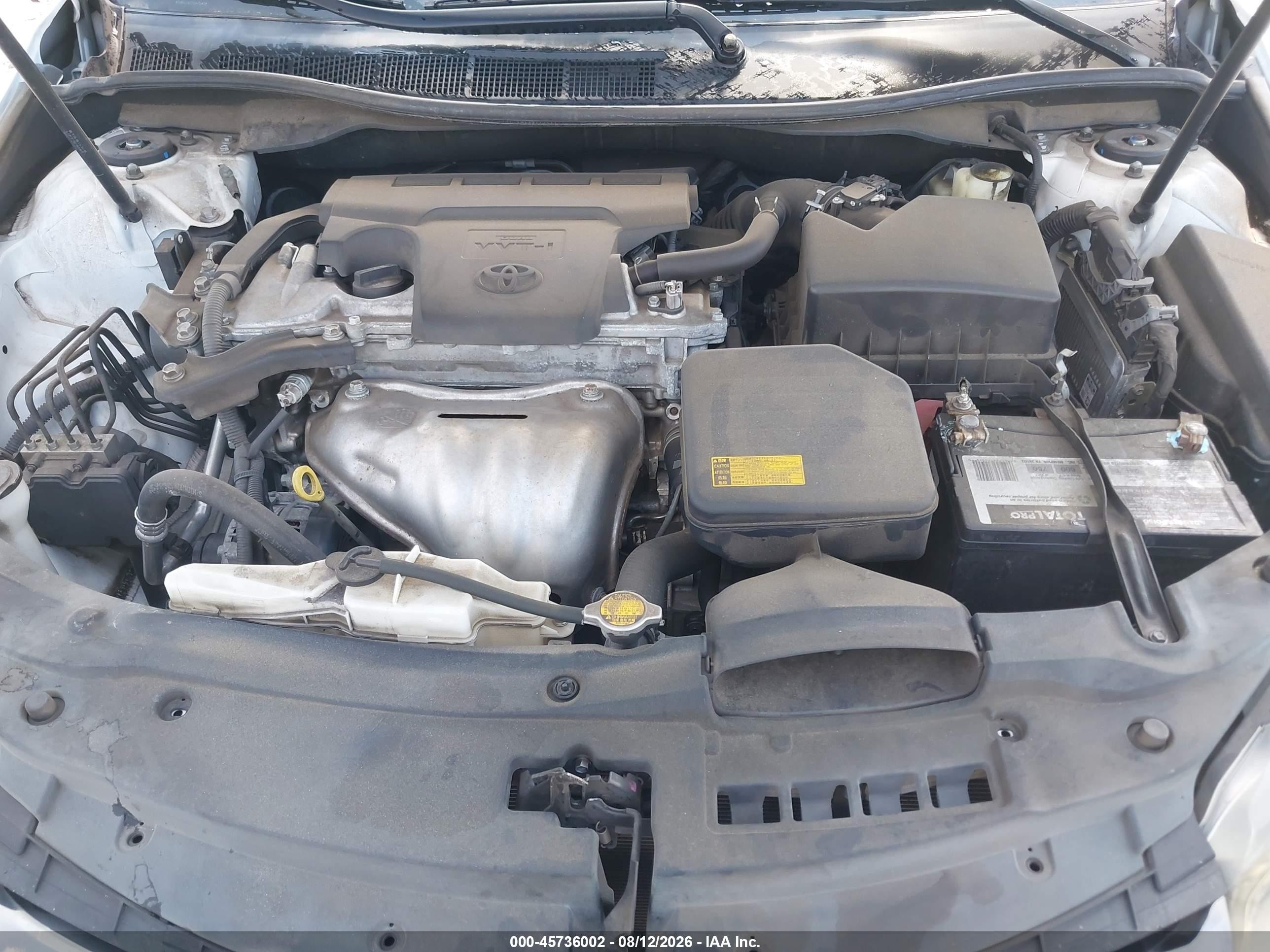 2015 Toyota Camry Se White vin: 4T1BF1FK9FU475620