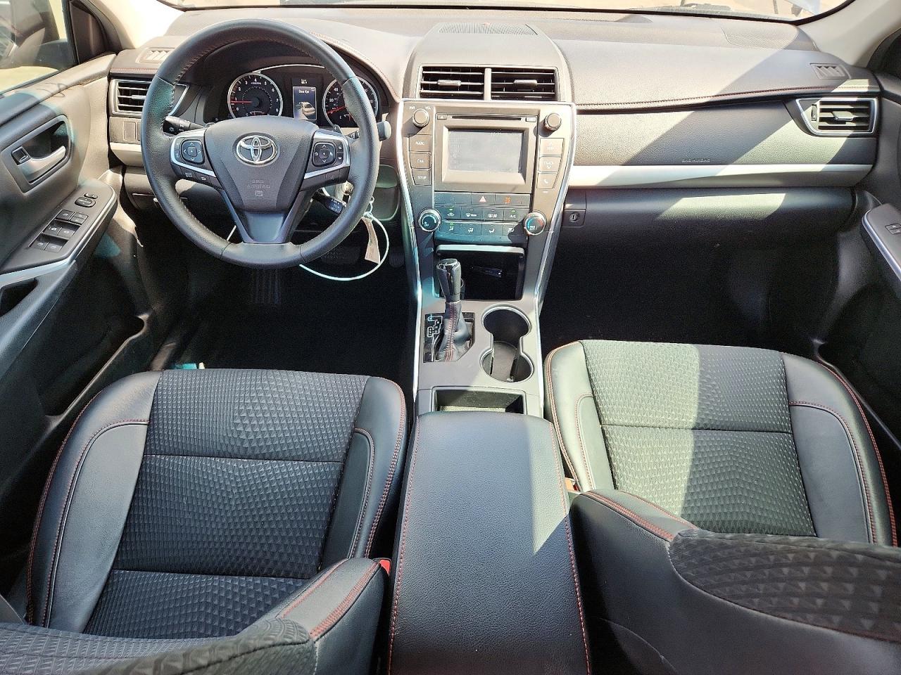 2015 Toyota Camry Se Black vin: 4T1BF1FK9FU476296