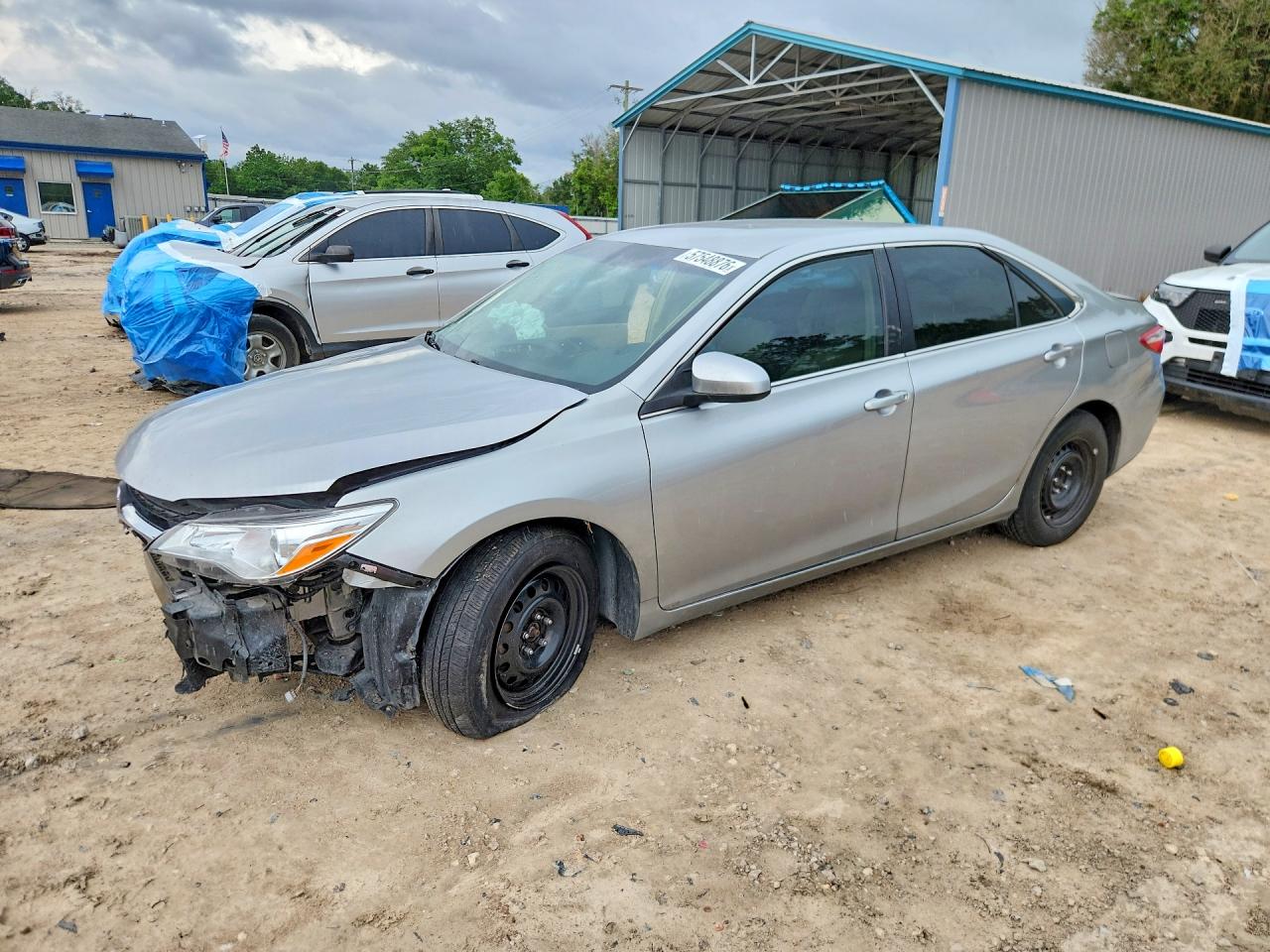2015 Toyota Camry Le Silver vin: 4T1BF1FK9FU481417