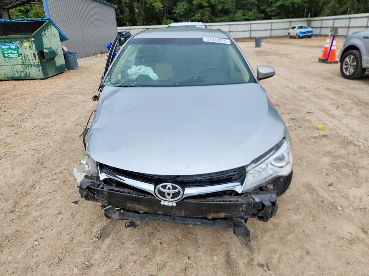 2015 Toyota Camry Le Silver vin: 4T1BF1FK9FU481417