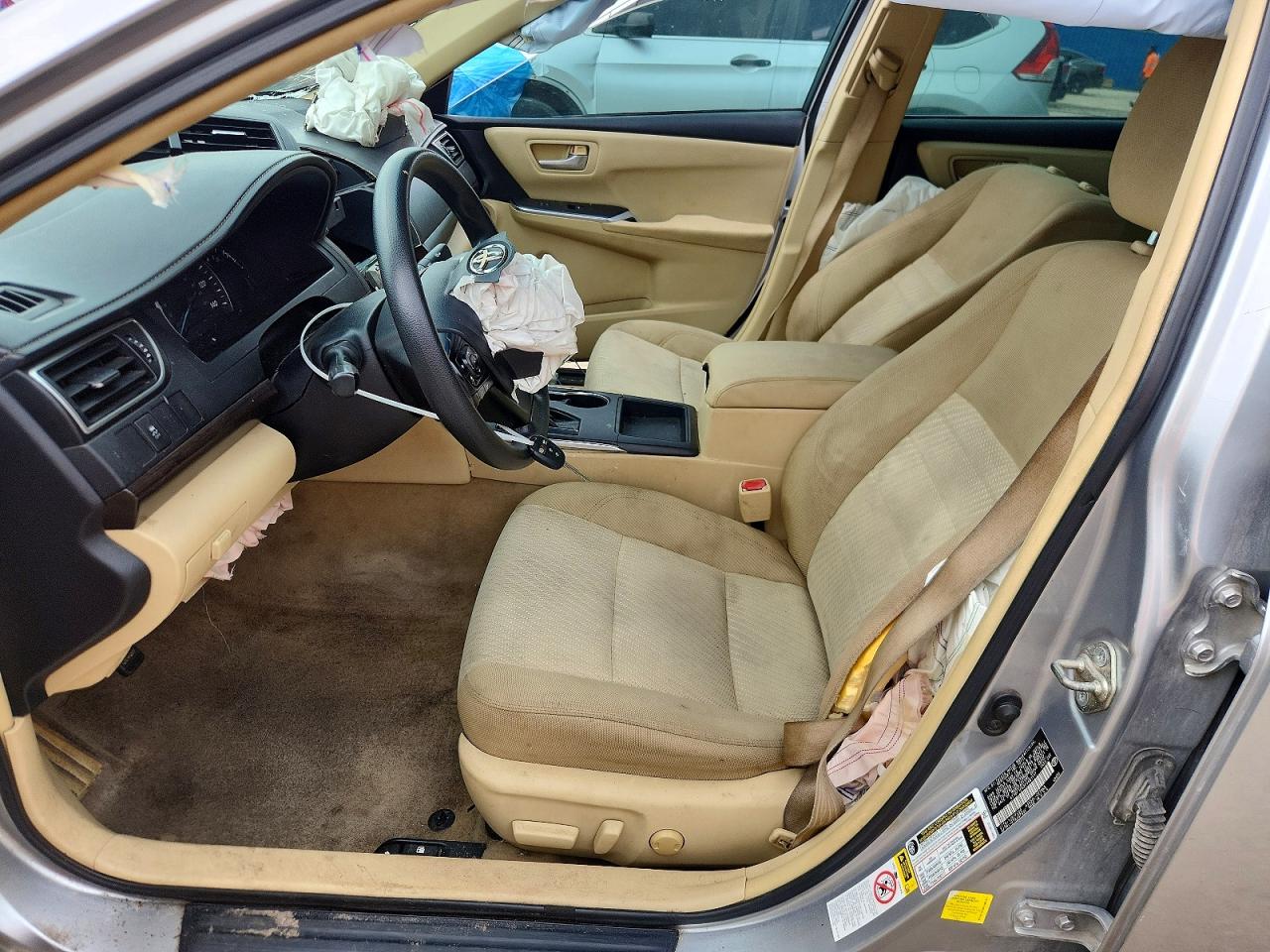2015 Toyota Camry Le Silver vin: 4T1BF1FK9FU481417