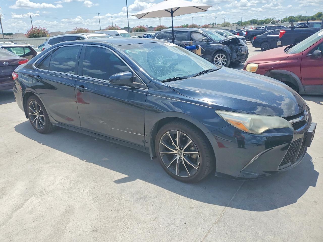 2015 Toyota Camry Xse Blue vin: 4T1BF1FK9FU485144