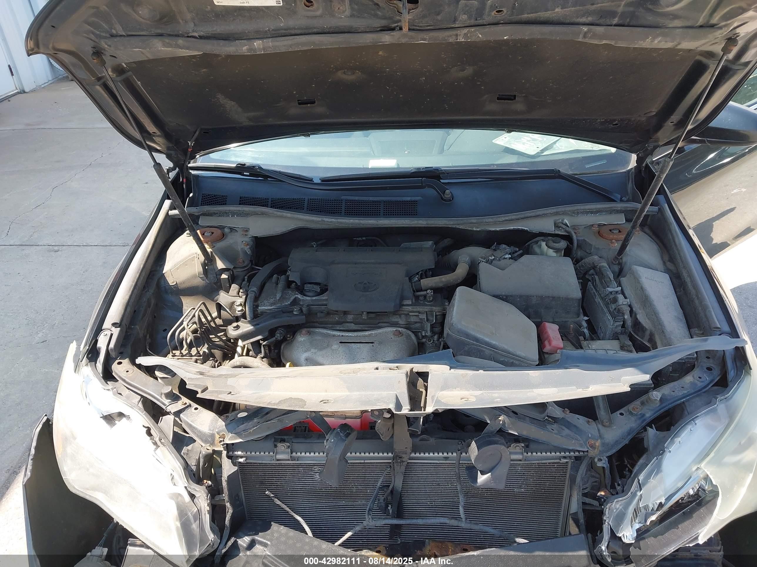 2015 Toyota Camry Se Black vin: 4T1BF1FK9FU487458