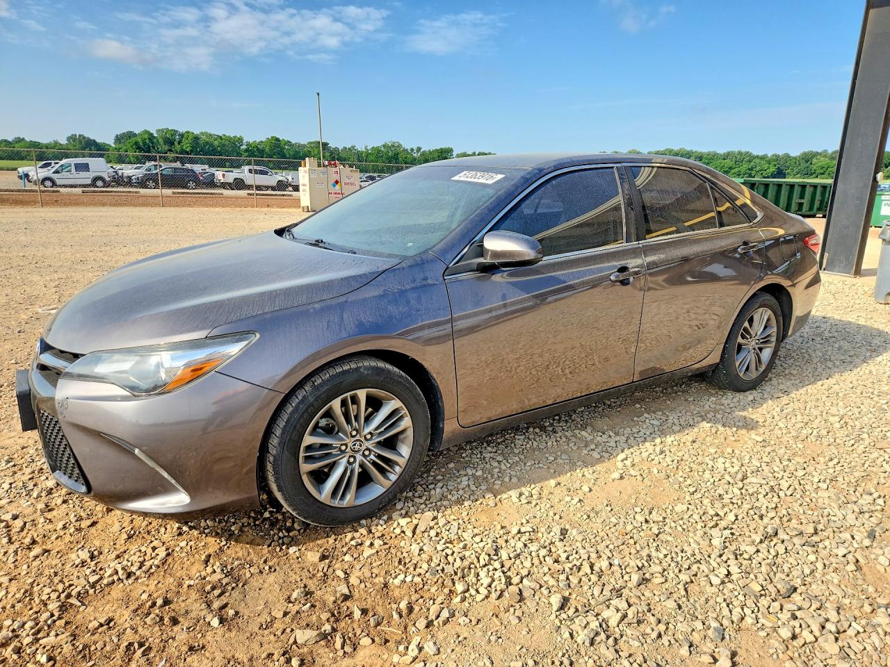 2015 Toyota Camry Se Gray vin: 4T1BF1FK9FU491753