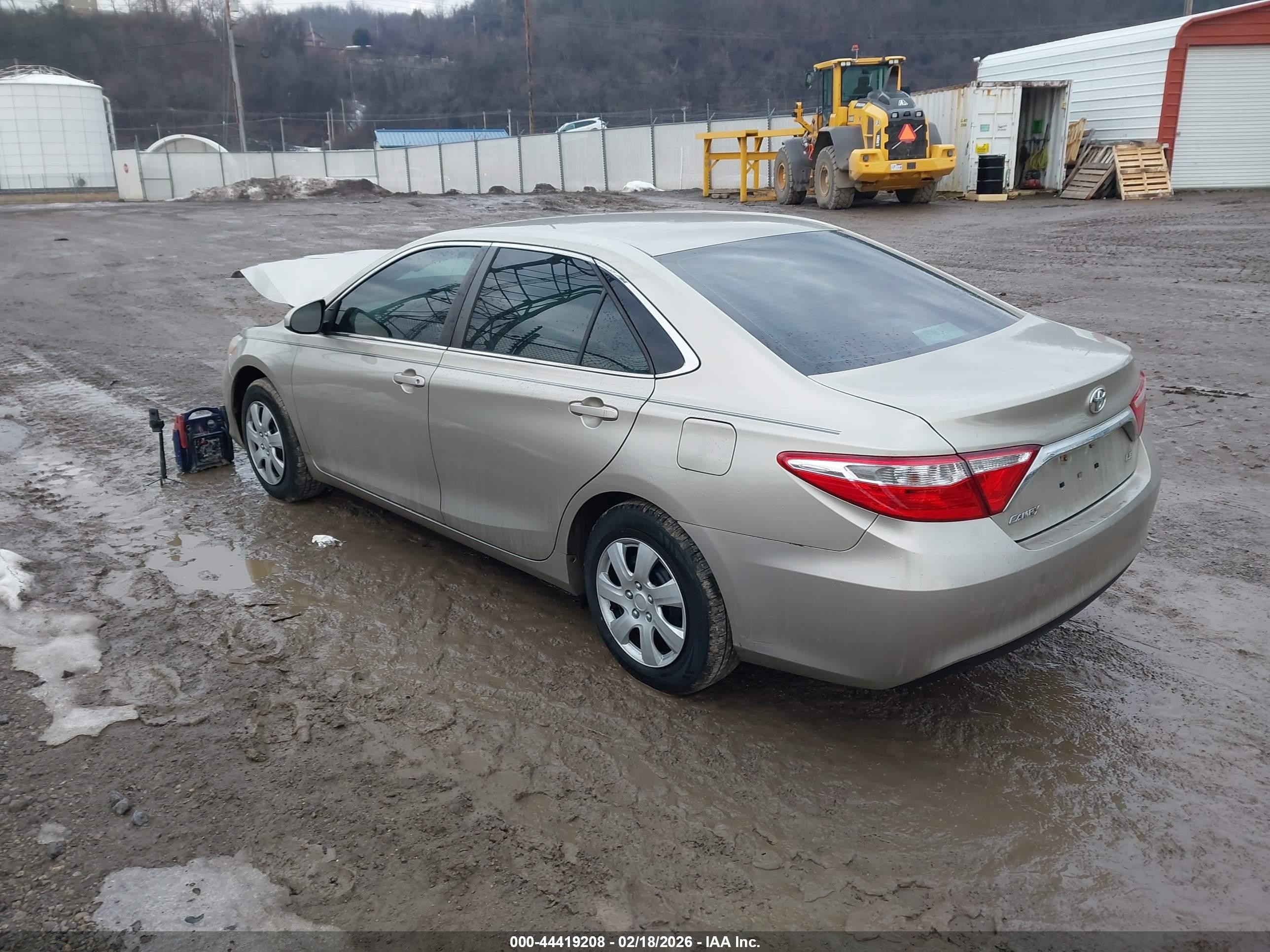 2015 Toyota Camry Le Beige vin: 4T1BF1FK9FU496046