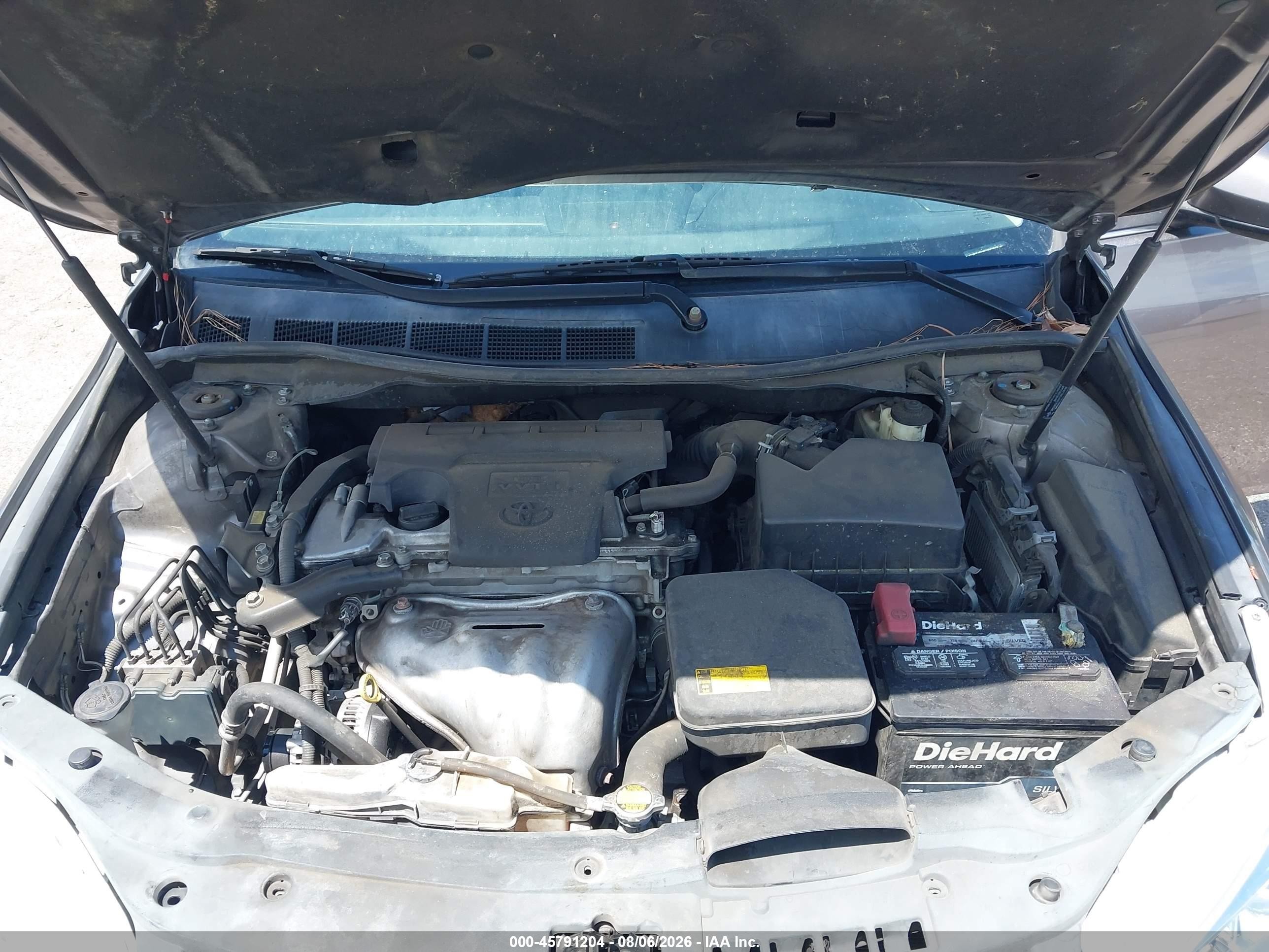 2015 Toyota Camry Se Gray vin: 4T1BF1FK9FU882868