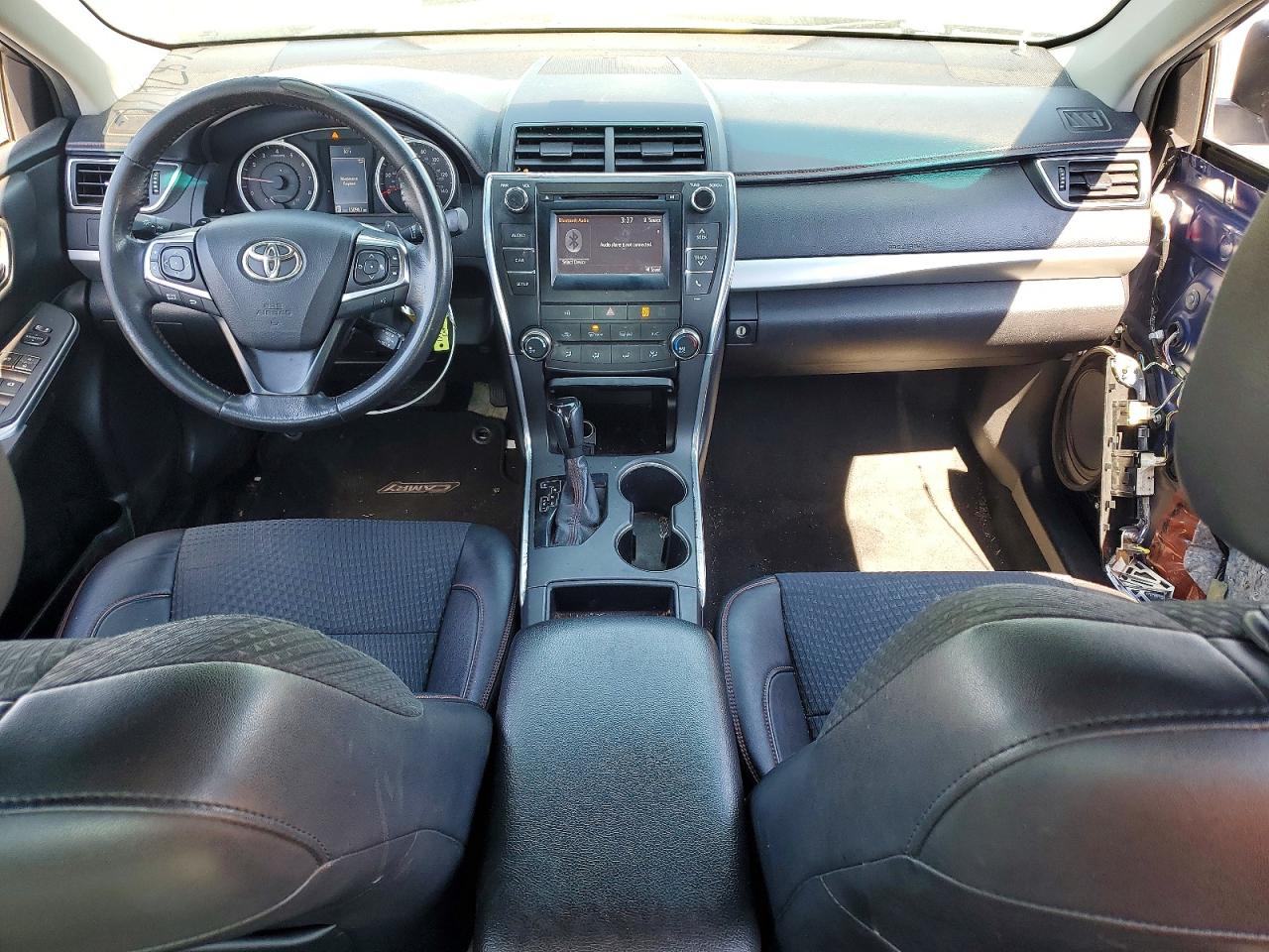 2015 Toyota Camry Se Blue vin: 4T1BF1FK9FU892316