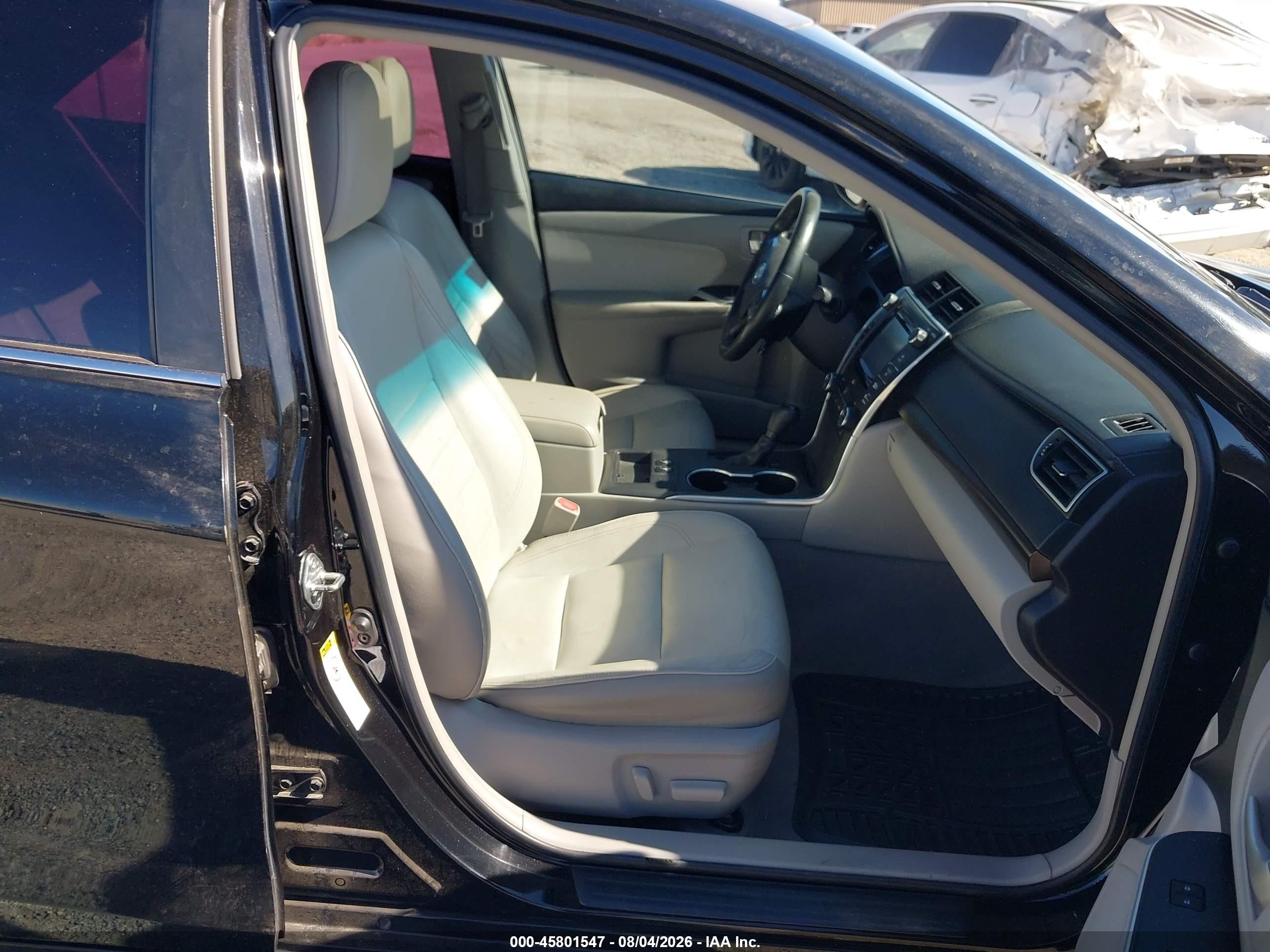 2015 Toyota Camry Le/xle/se/xse Black vin: 4T1BF1FK9FU905467