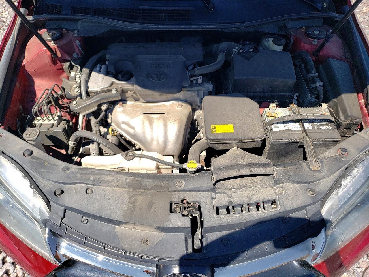 2015 Toyota Camry Se Red vin: 4T1BF1FK9FU909650