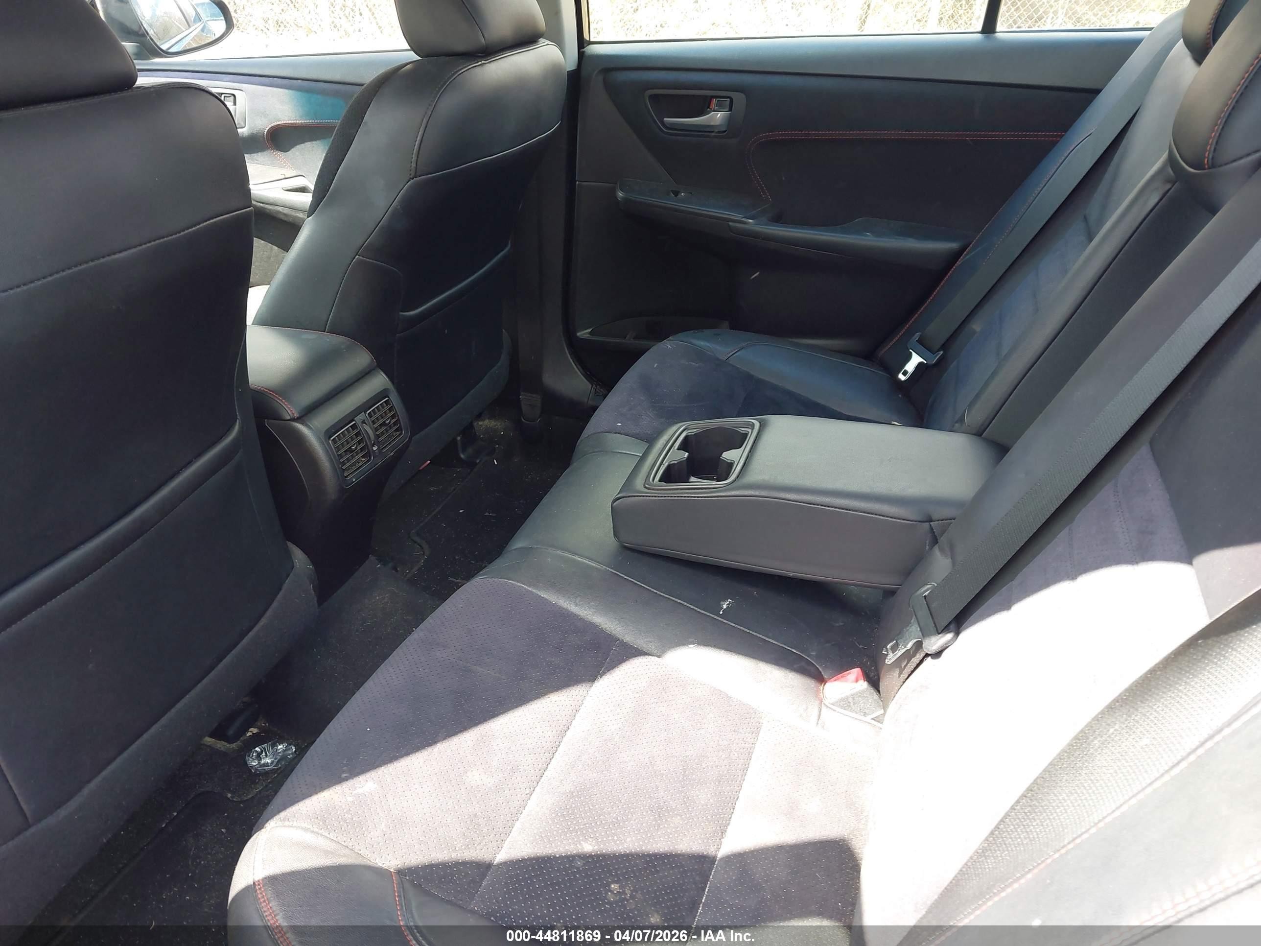 2015 Toyota Camry Xse Blue vin: 4T1BF1FK9FU916985