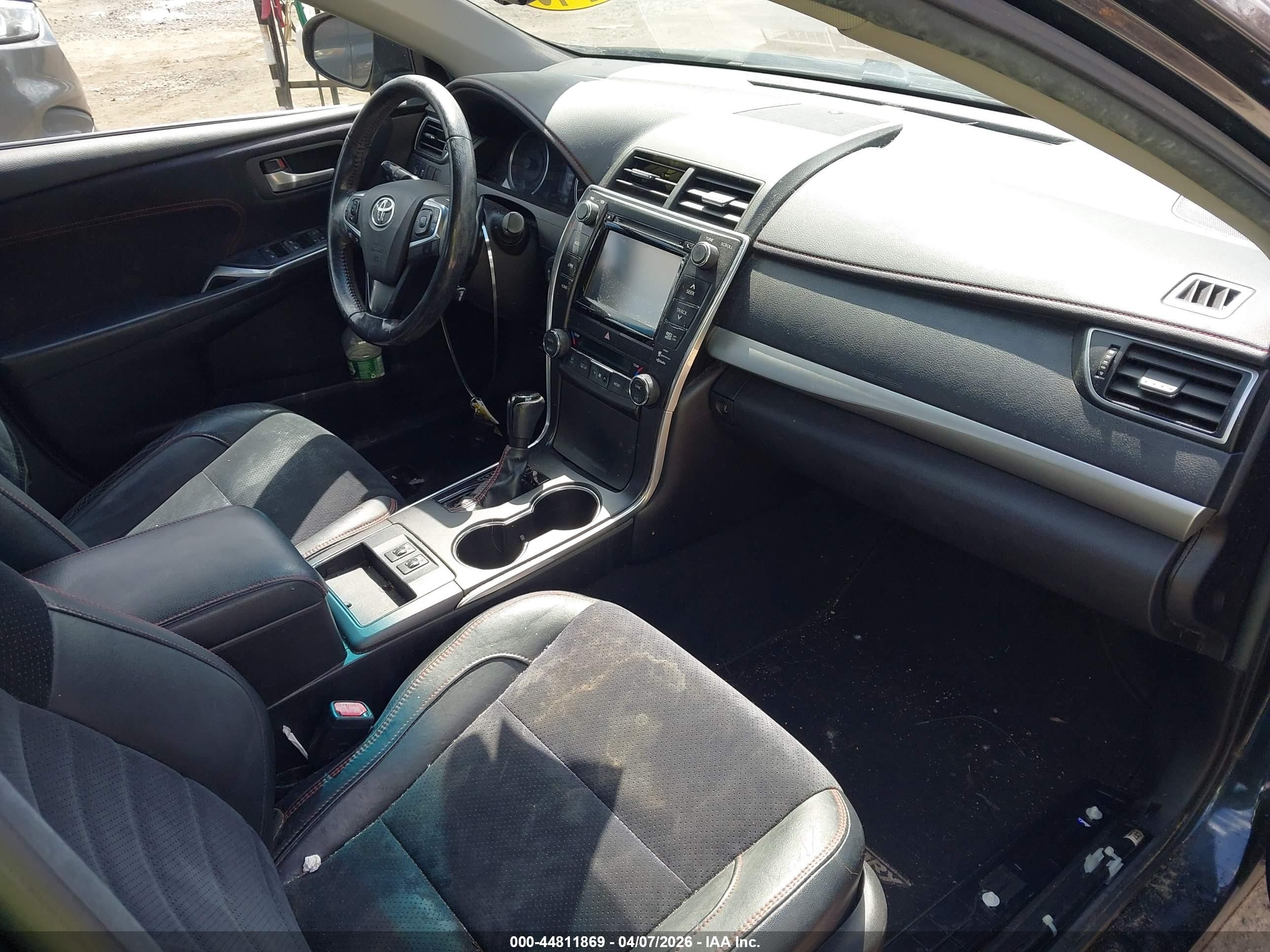 2015 Toyota Camry Xse Blue vin: 4T1BF1FK9FU916985