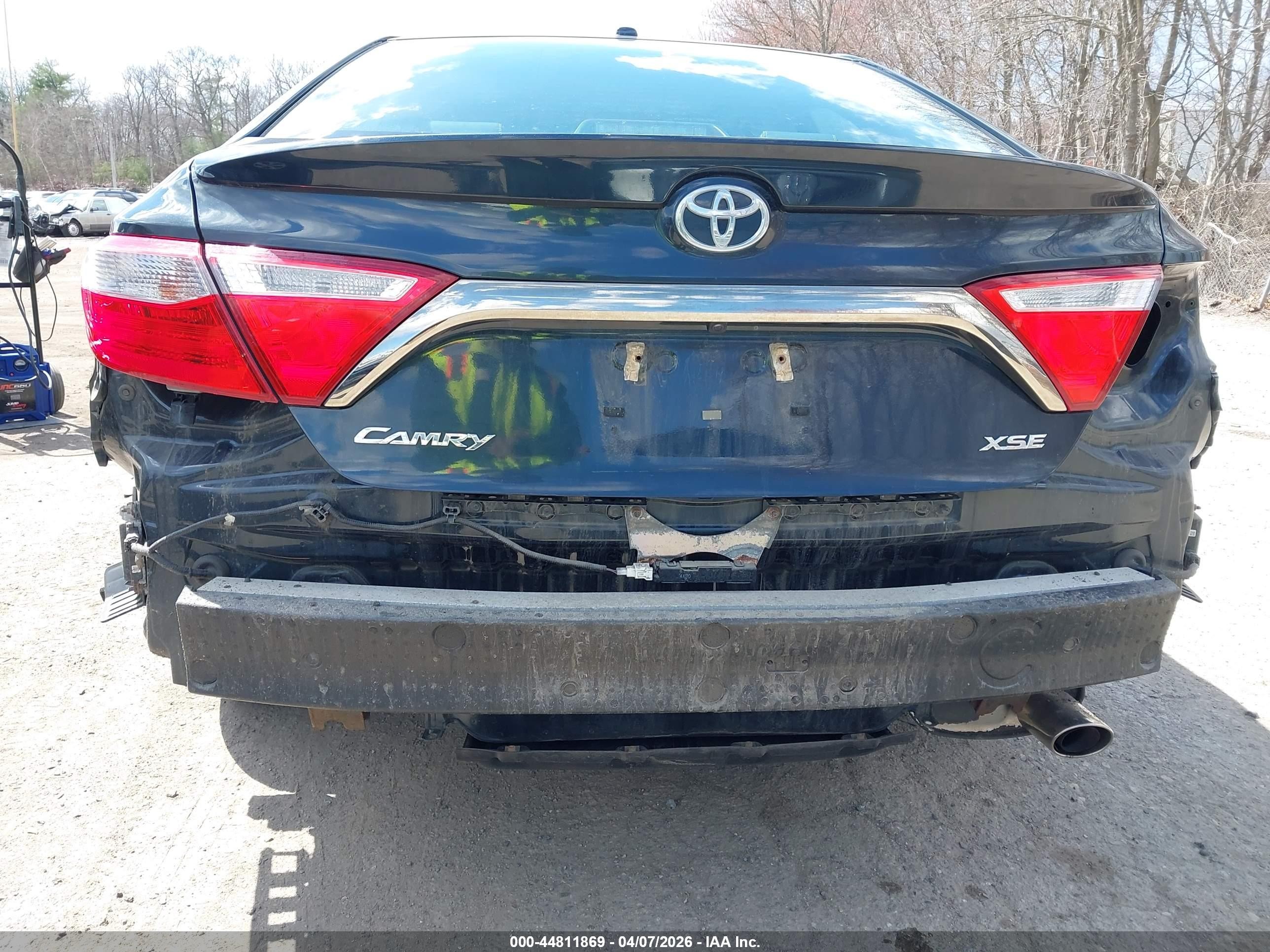 2015 Toyota Camry Xse Blue vin: 4T1BF1FK9FU916985