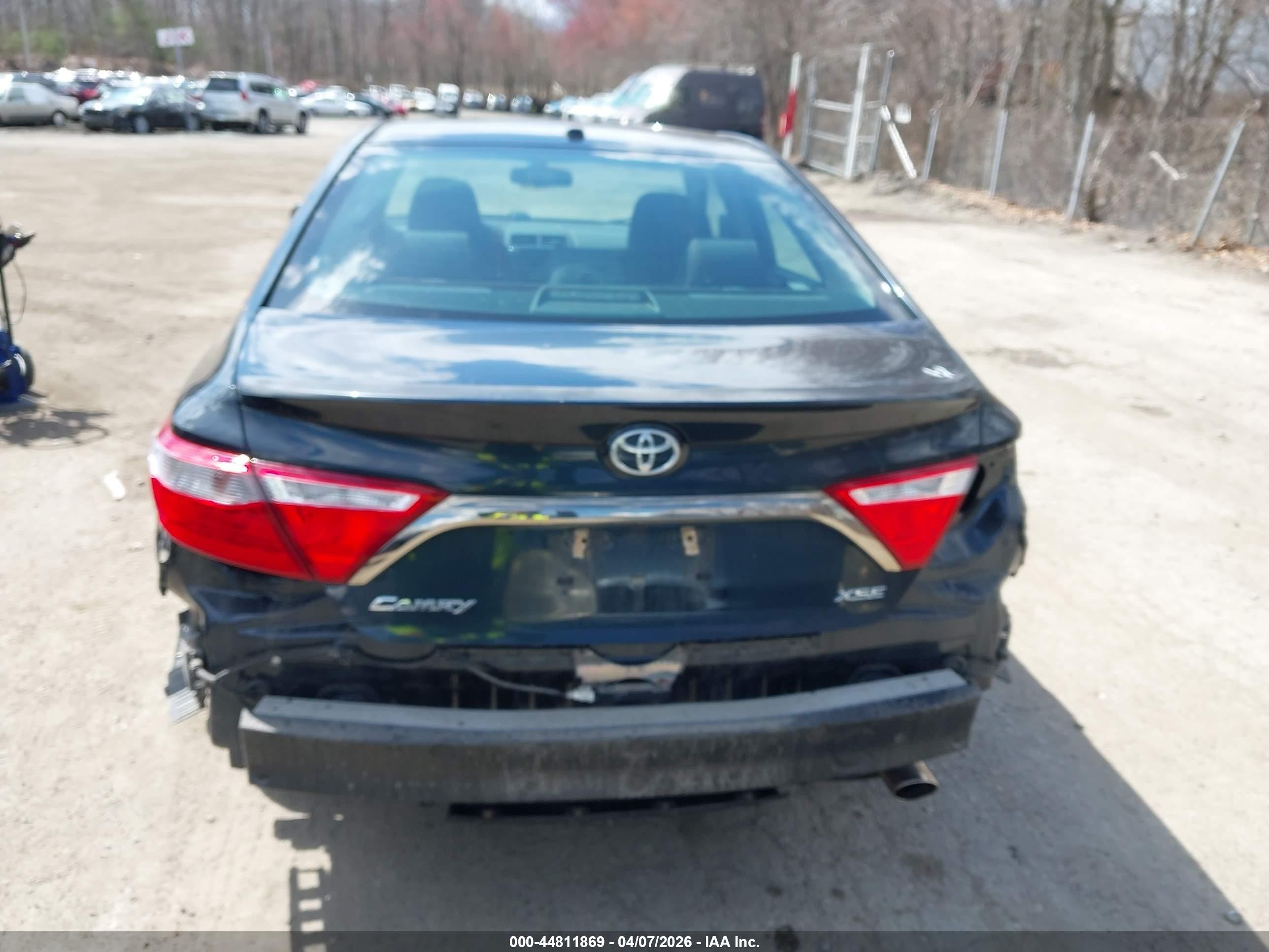 2015 Toyota Camry Xse Blue vin: 4T1BF1FK9FU916985