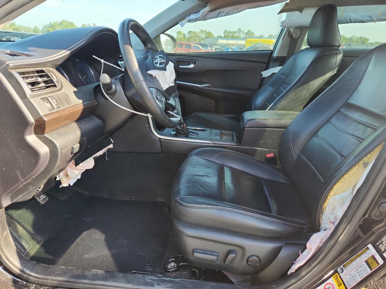2015 Toyota Camry Xle Black vin: 4T1BF1FK9FU921877