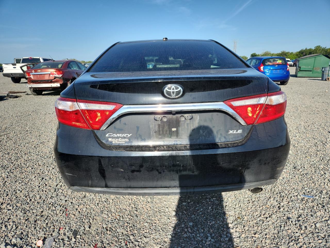 2015 Toyota Camry Xle Black vin: 4T1BF1FK9FU921877