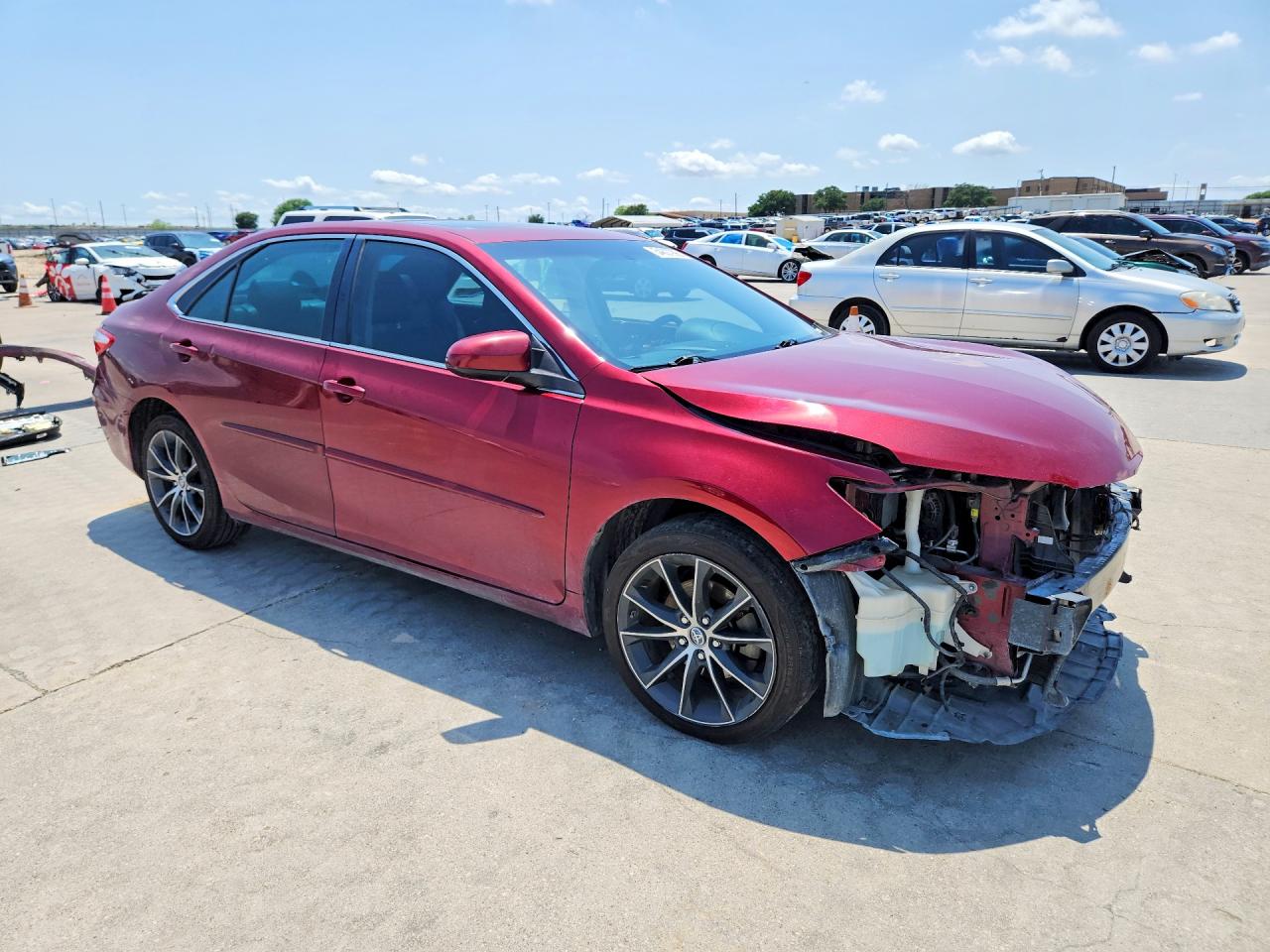 2015 Toyota Camry Xse Maroon vin: 4T1BF1FK9FU921880