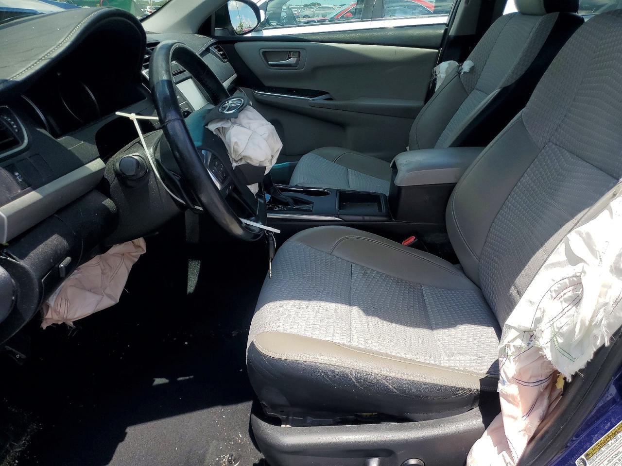 2015 Toyota Camry Se Blue vin: 4T1BF1FK9FU942275