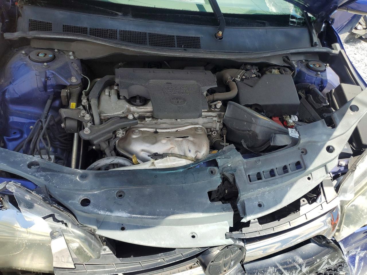 2015 Toyota Camry Se Blue vin: 4T1BF1FK9FU942275