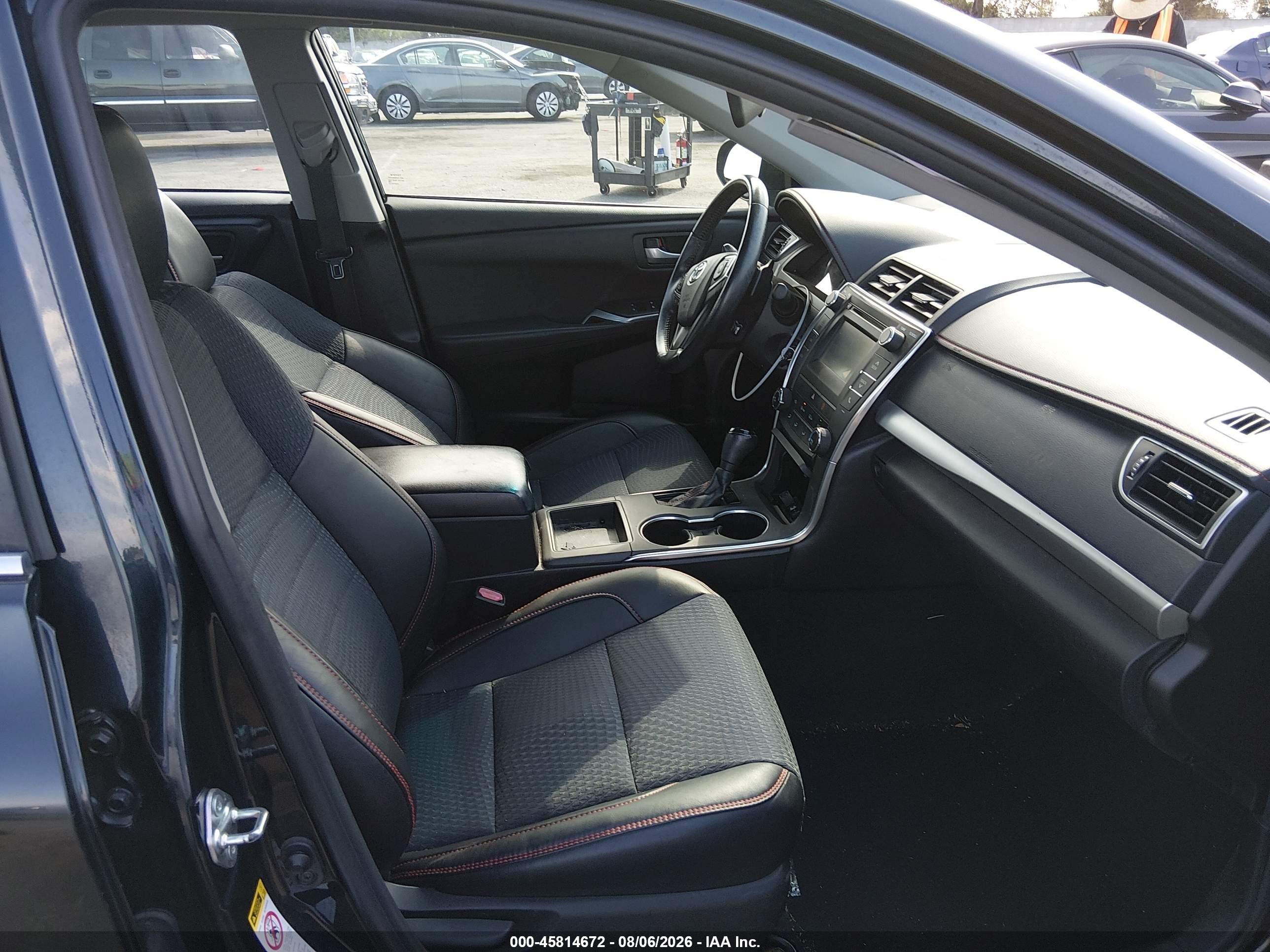 2015 Toyota Camry Se Green vin: 4T1BF1FK9FU976541