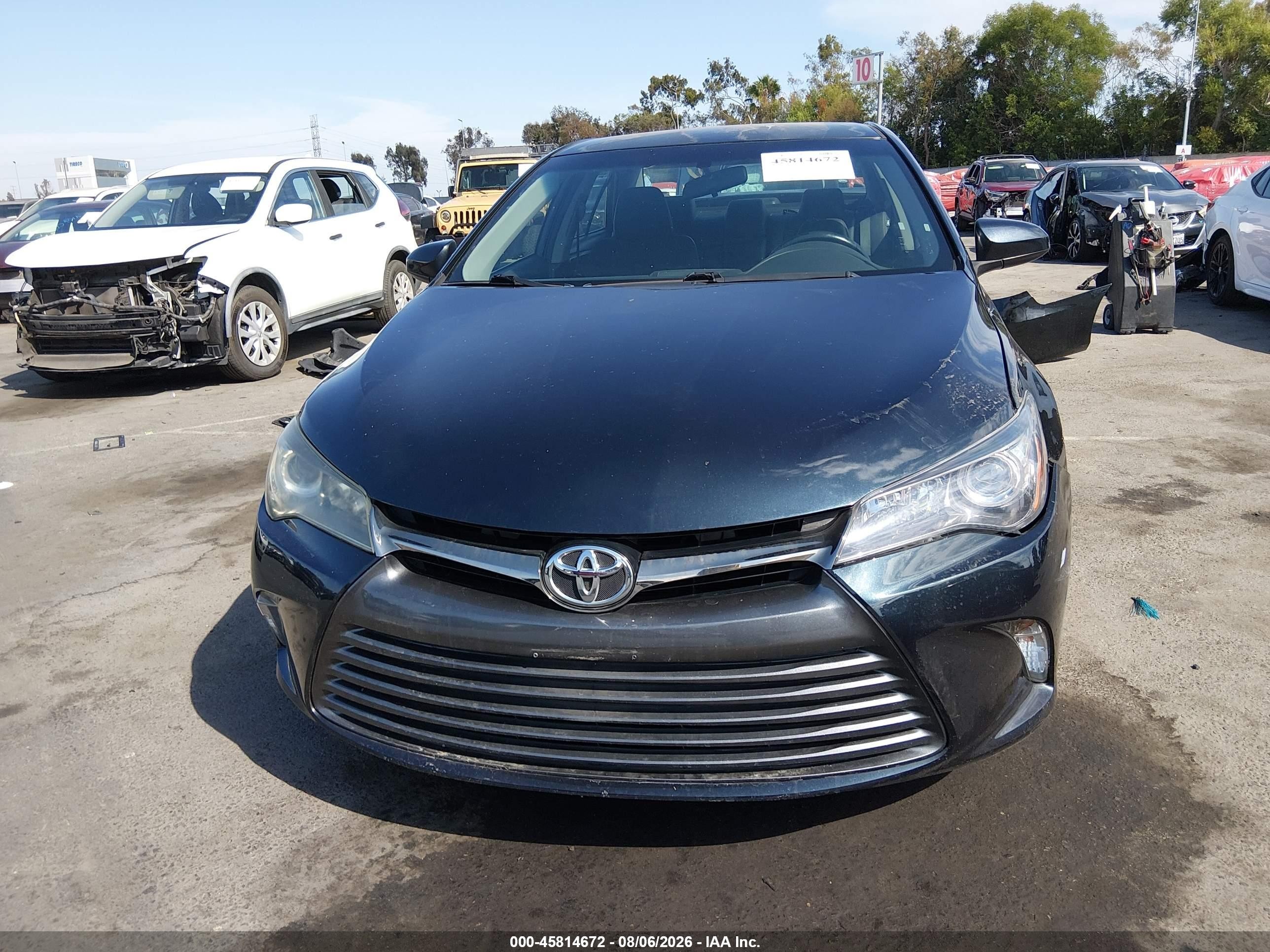 2015 Toyota Camry Se Green vin: 4T1BF1FK9FU976541