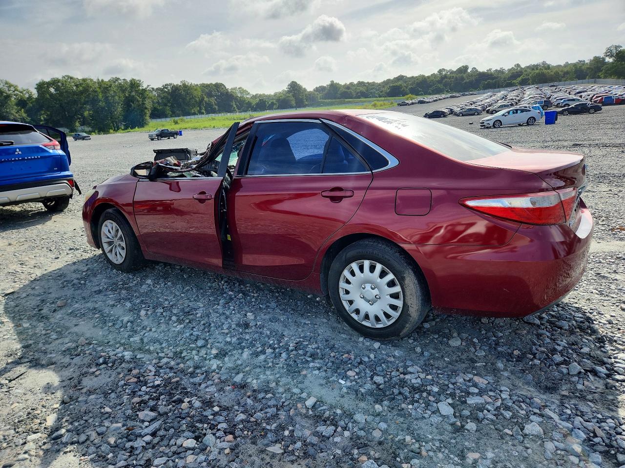 2015 Toyota Camry Le Burgundy vin: 4T1BF1FK9FU976975