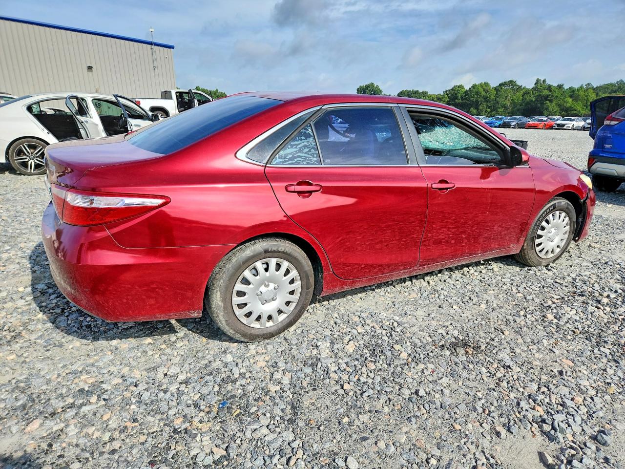 2015 Toyota Camry Le Burgundy vin: 4T1BF1FK9FU976975