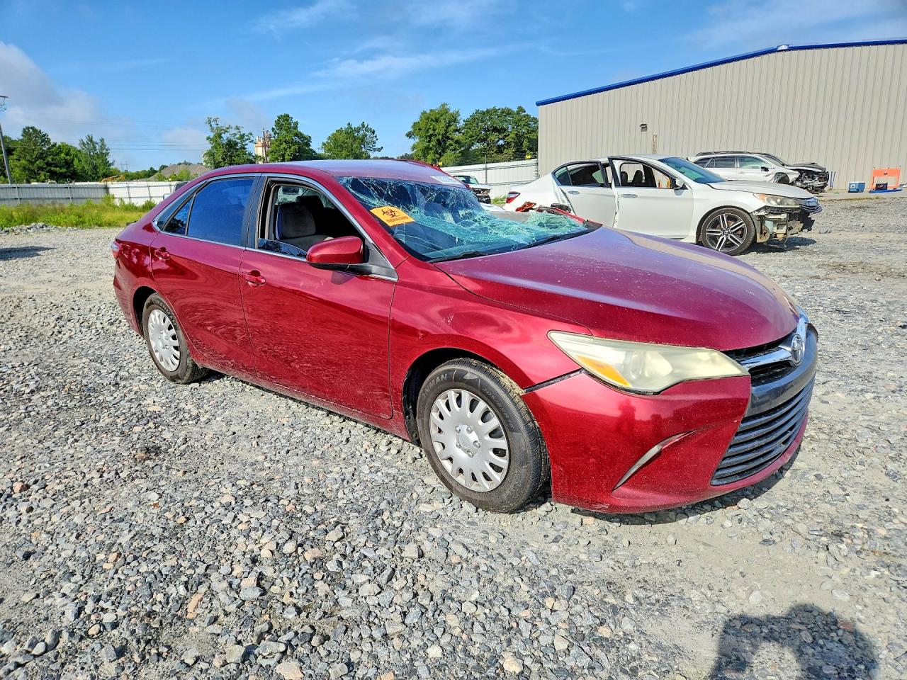 2015 Toyota Camry Le Burgundy vin: 4T1BF1FK9FU976975