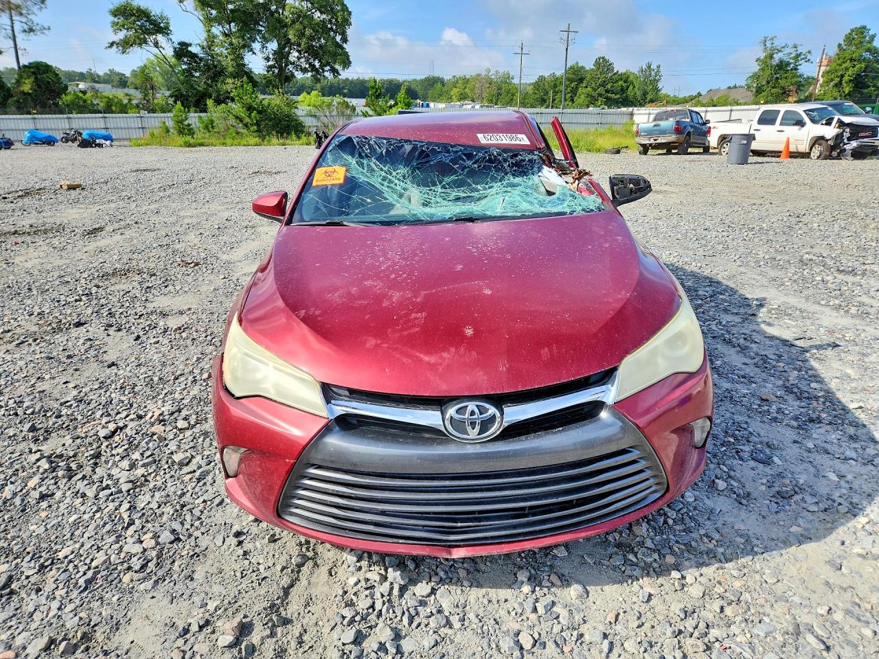 2015 Toyota Camry Le Burgundy vin: 4T1BF1FK9FU976975