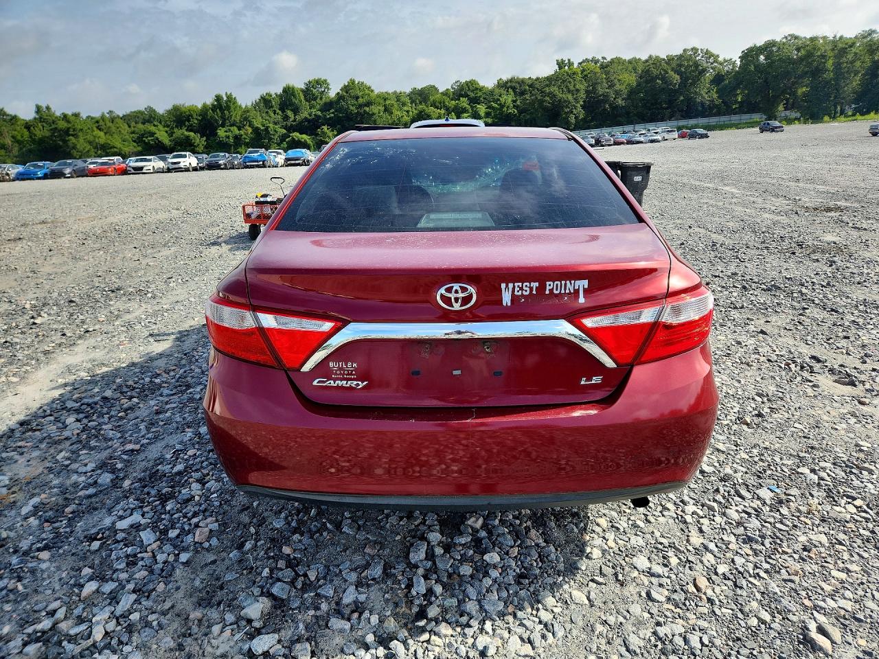 2015 Toyota Camry Le Burgundy vin: 4T1BF1FK9FU976975