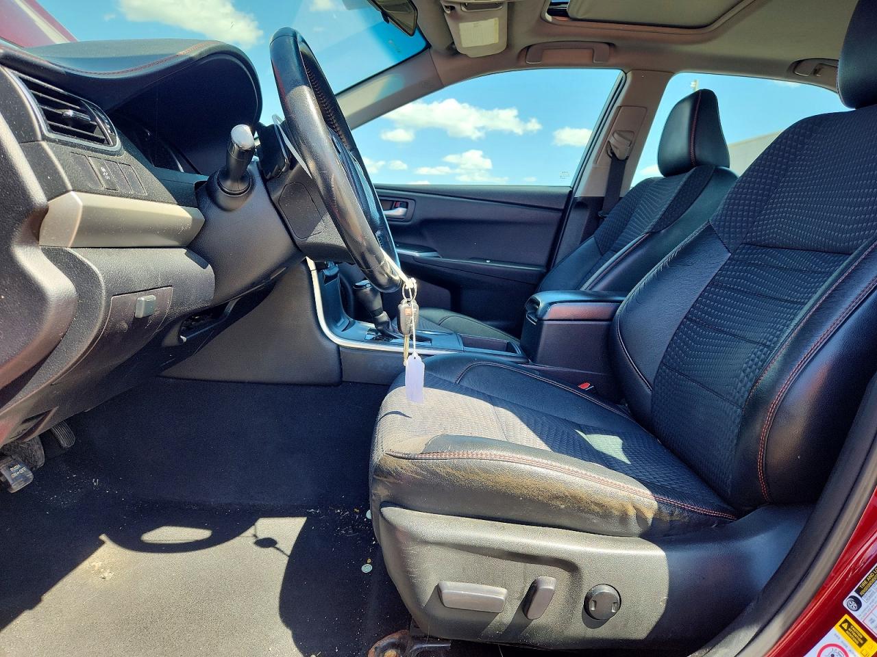 2015 Toyota Camry Se Красный vin: 4T1BF1FK9FU991184
