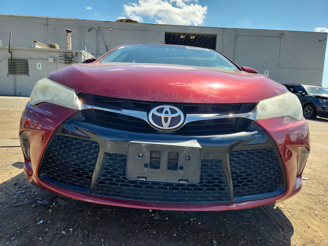 2015 Toyota Camry Se Красный vin: 4T1BF1FK9FU991184