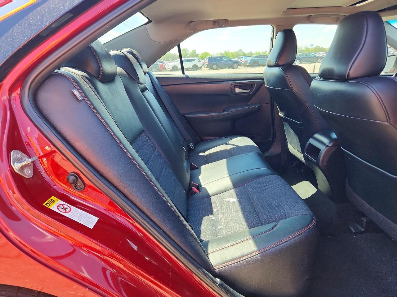 2015 Toyota Camry Se Красный vin: 4T1BF1FK9FU991184