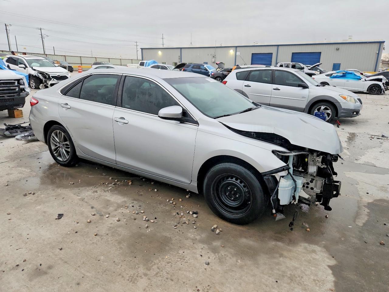 2016 Toyota Camry Le Silver vin: 4T1BF1FK9GU143453